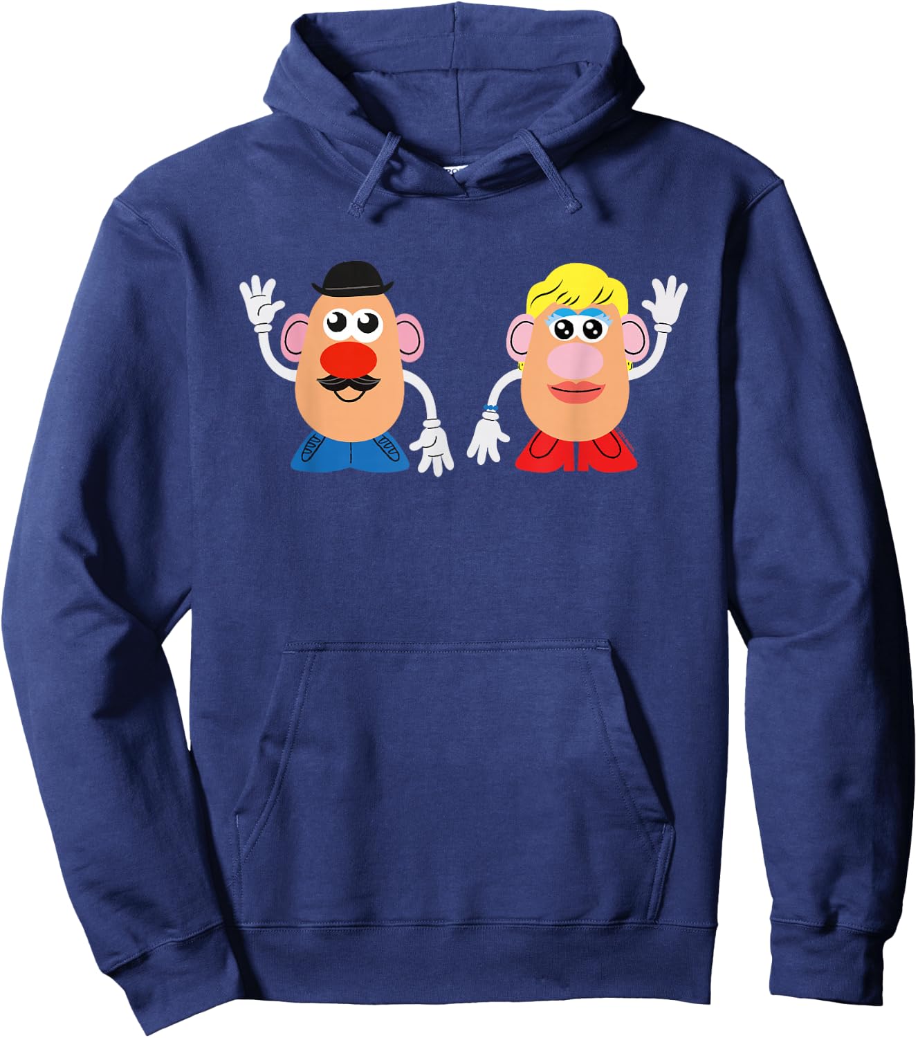 Mr Potato Head and Mrs Potato Head Wave Hoodie - Hoodie | Navy