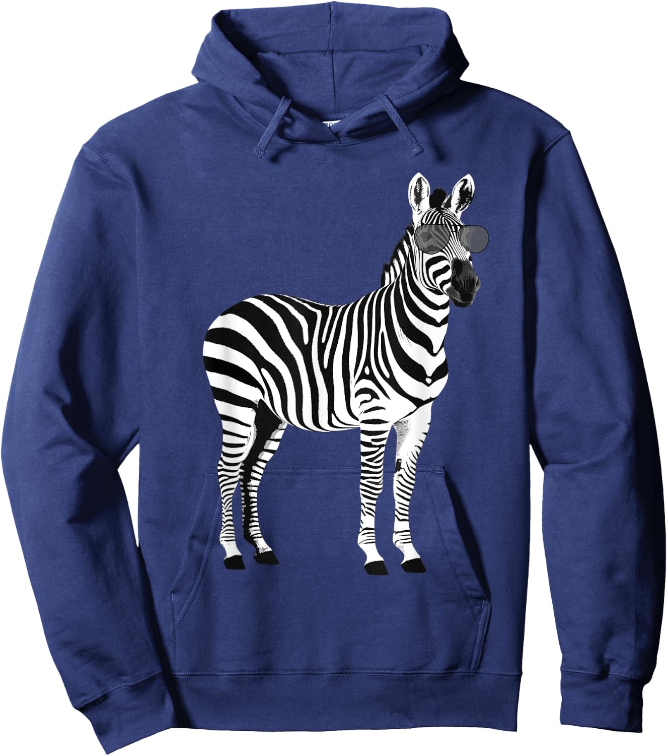 Funny Zebra Design Women Boy Girl Animal Zebra Lover Hoodie - Hoodie | Navy