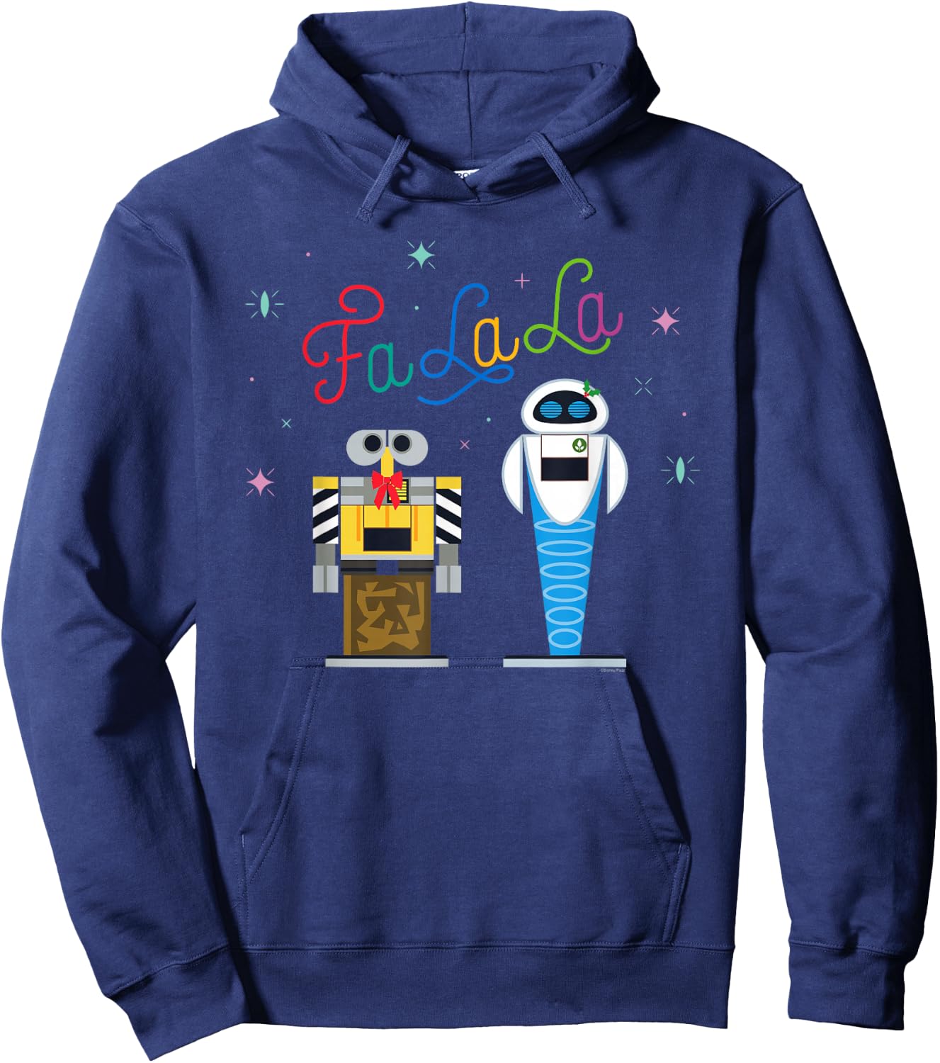 Disney and Pixar’s WALL-E Christmas Holiday Nutcrackers Hoodie - Hoodie | Navy