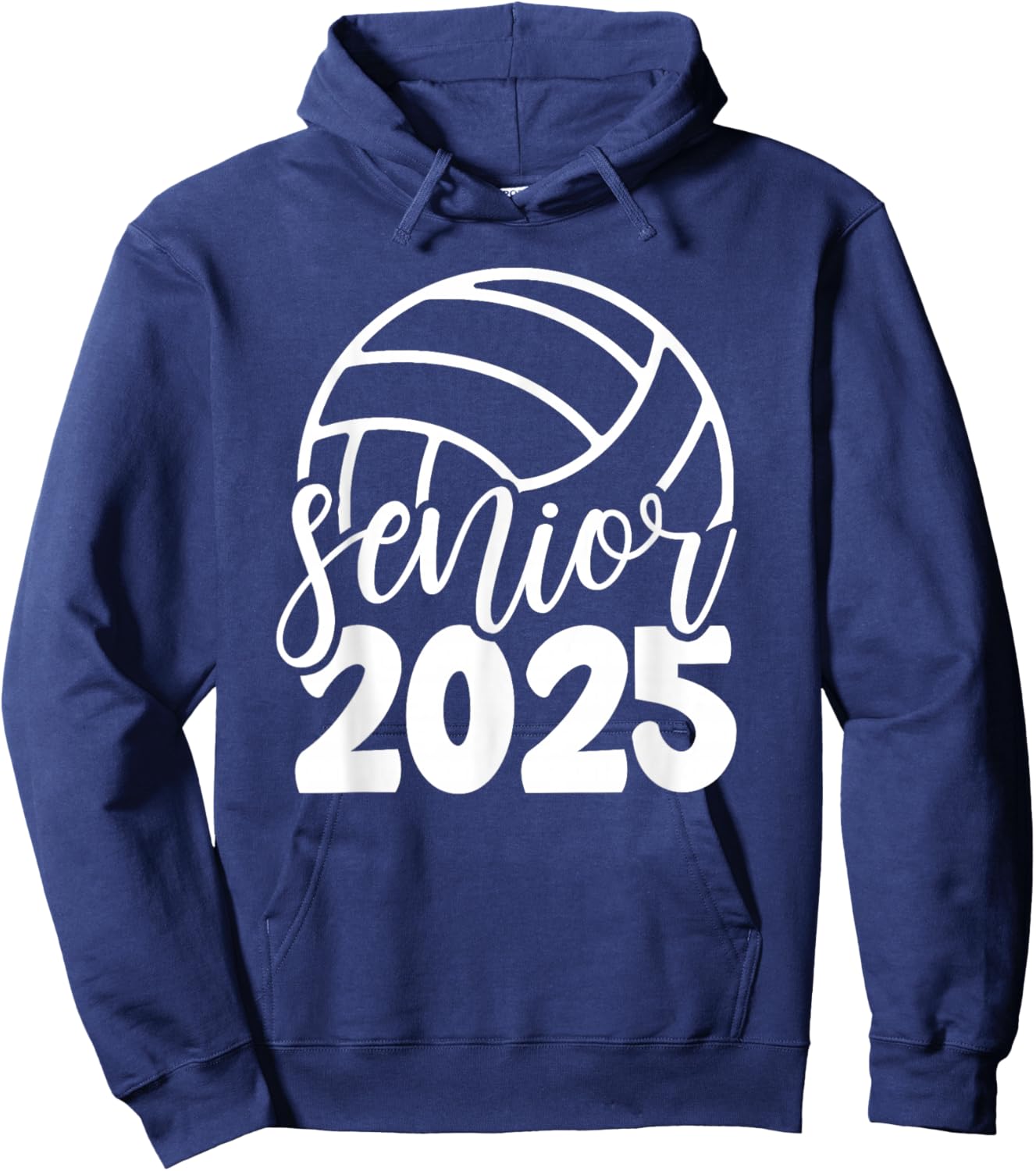 Volleyball Senior Class Of 2025 High School Senior For Girls Hoodie - Hoodie | Navy