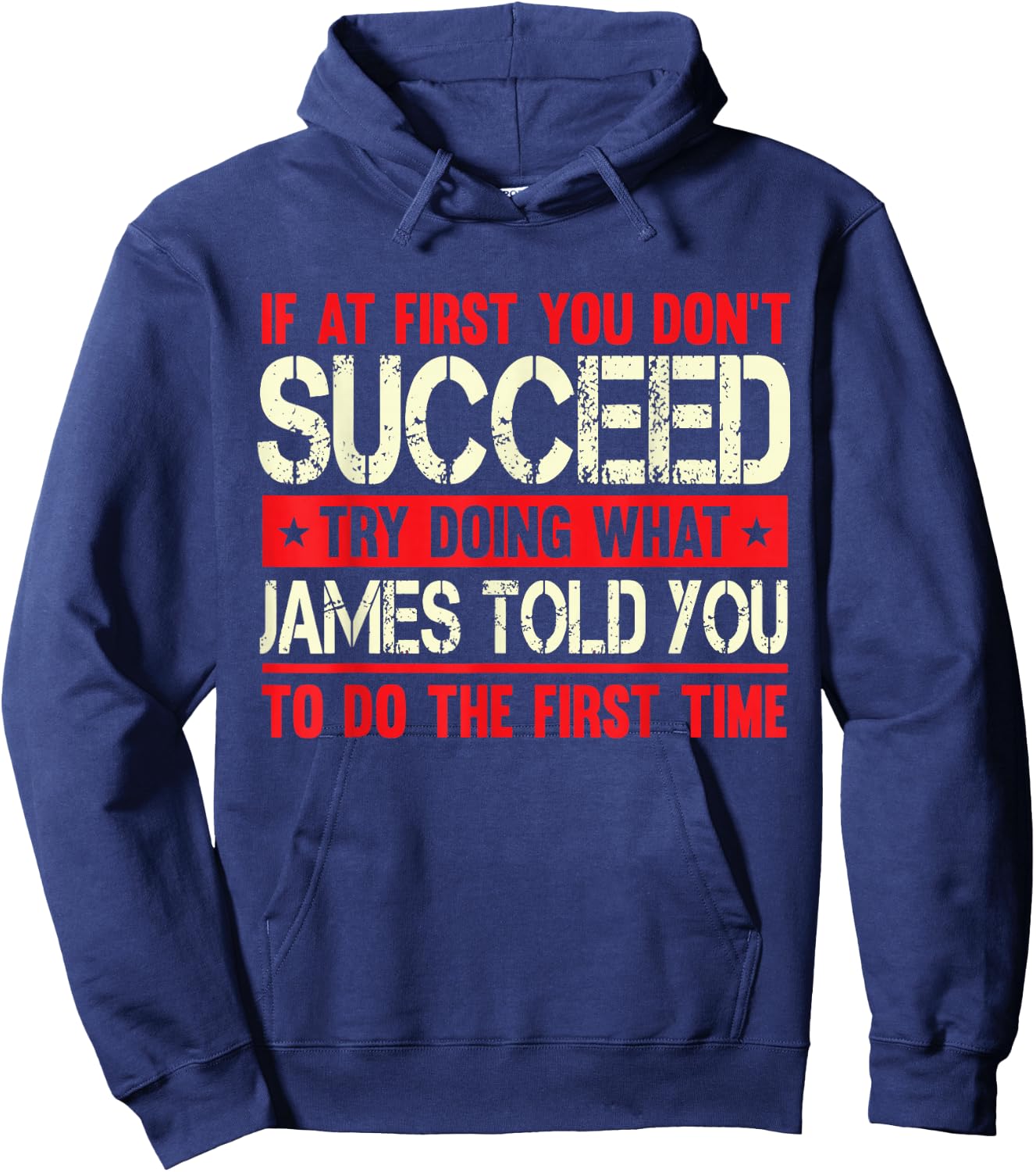 James Funny Hoodie - Hoodie | Navy