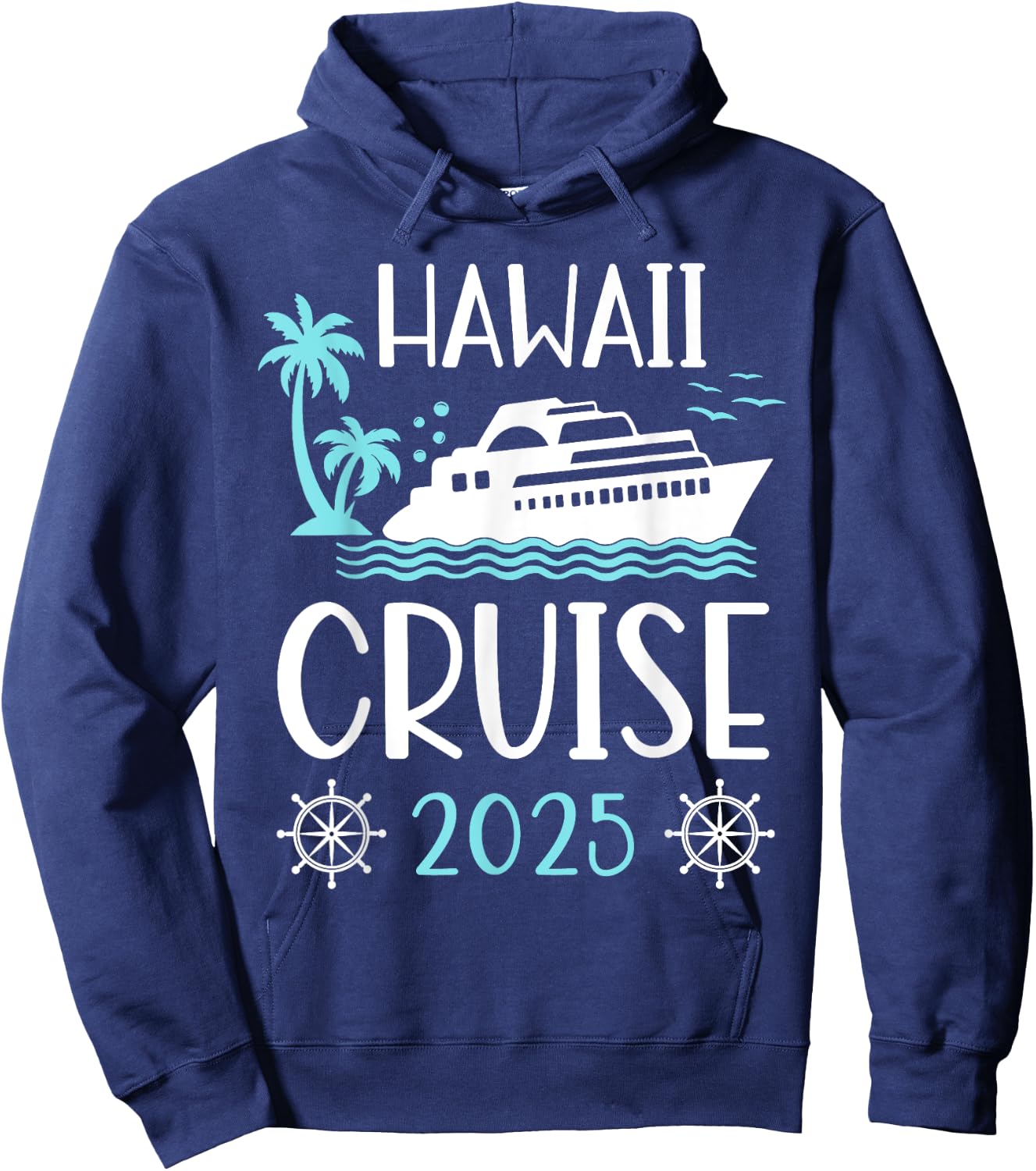 Hawaii Cruise 2025 Vacation Trip Matching Family Group Hoodie - Hoodie | Navy