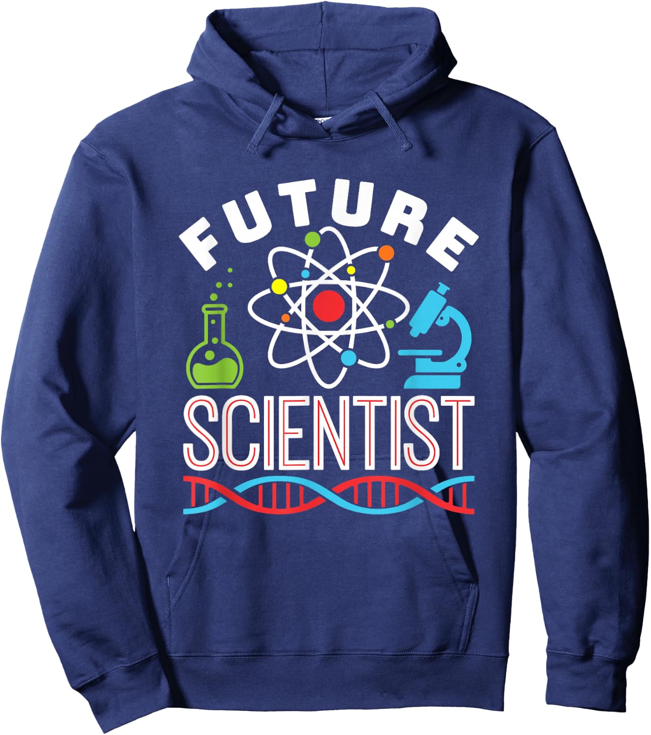 Science Fair Future Scientist STEM STEAM Boys Girls Hoodie - Hoodie | Navy