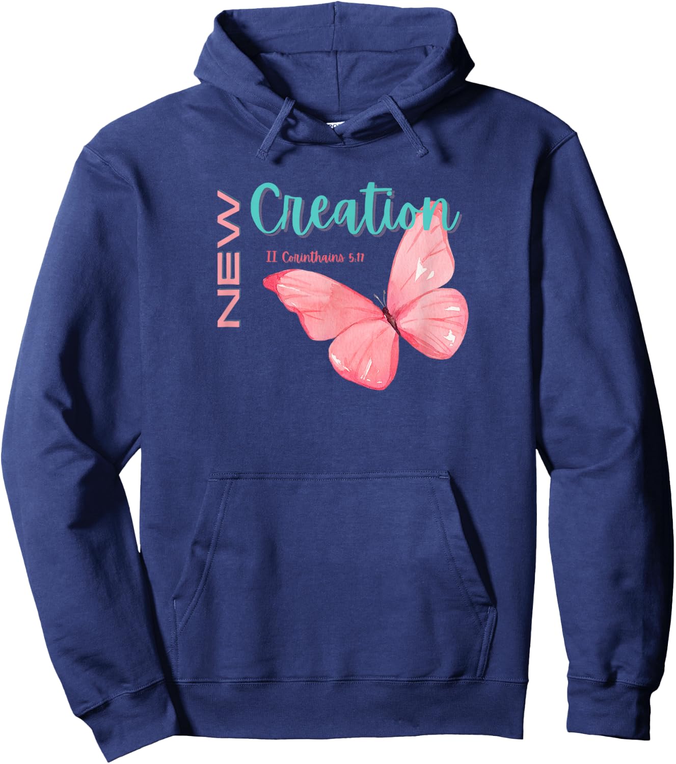 New Creation Hoodie - Hoodie | Navy