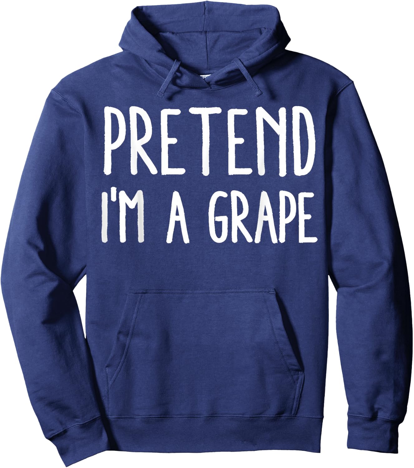 Grapes Fruit Lover Pretend I'm A Grape Halloween Hoodie - Hoodie | Navy
