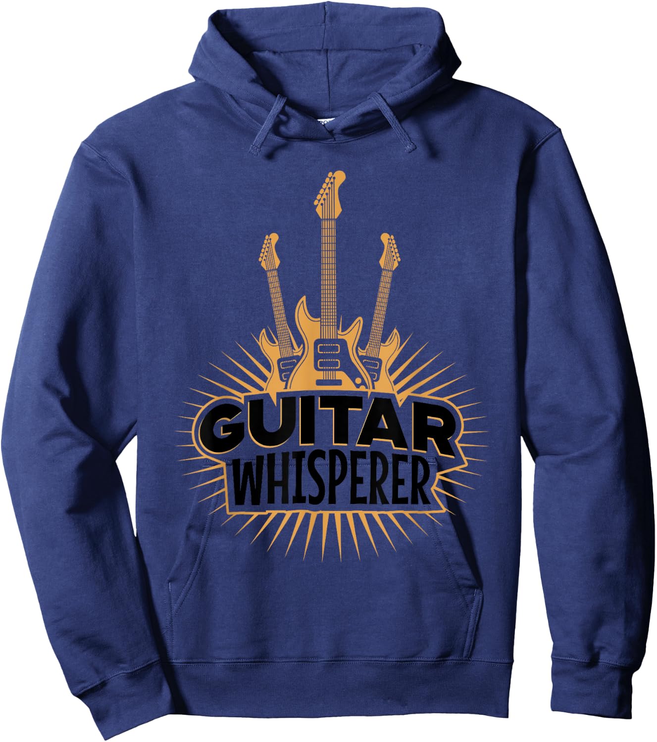 Guitars Whisperer Funny Guitarist Music Lover Gift Men Women Hoodie - Hoodie | Navy