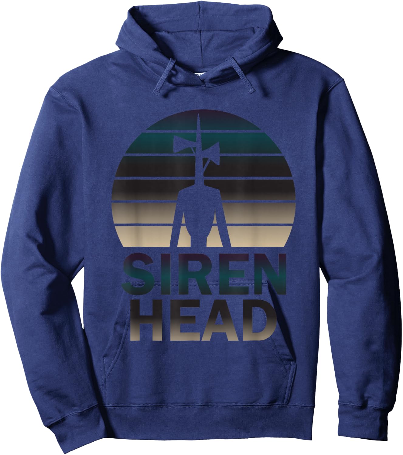 Siren Creature Monster Horror Movie Halloween Hoodie - Hoodie | Navy