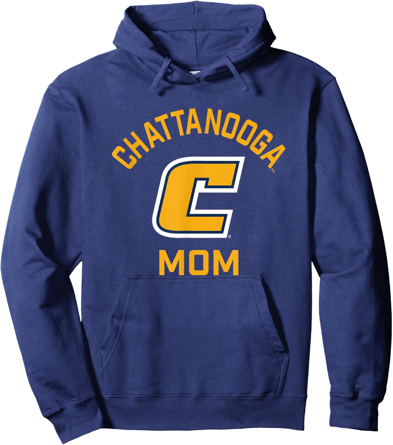 UT Chattanooga UTC Mockingbirds Arched Mom Hoodie - Hoodie | Navy