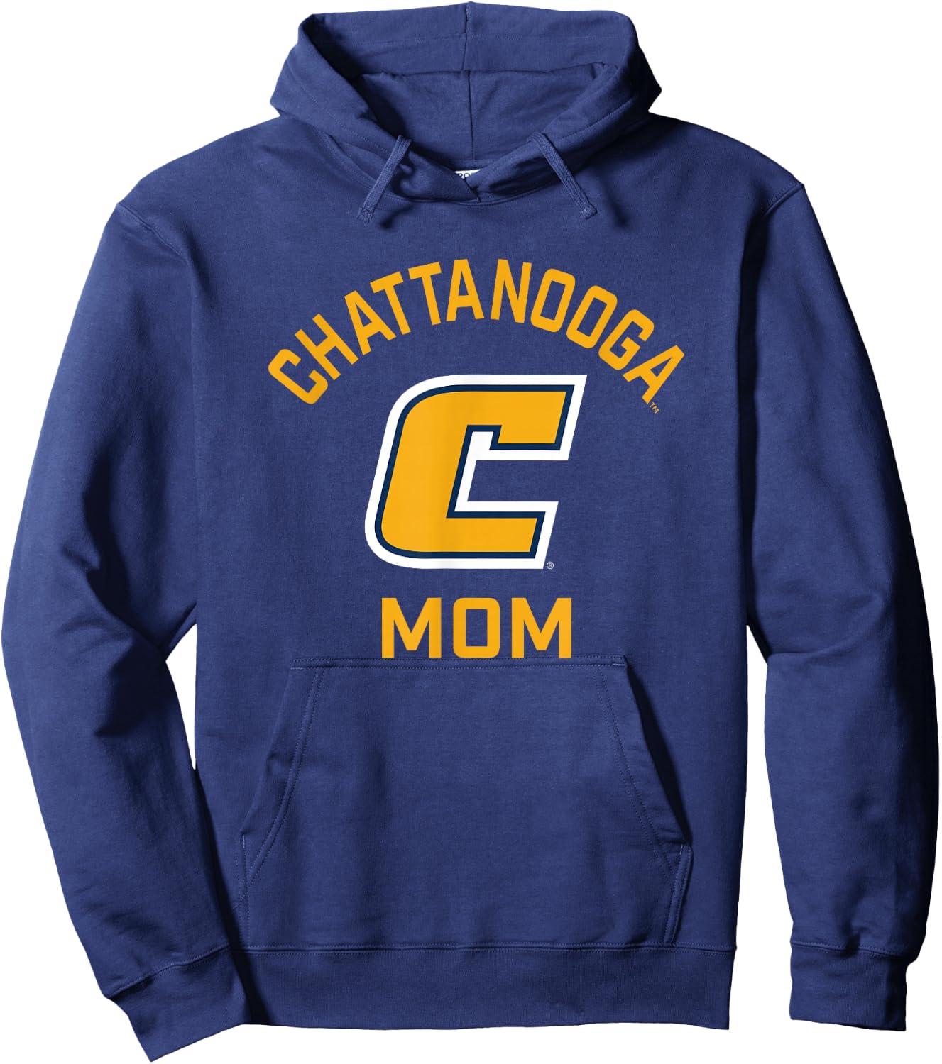 UT Chattanooga UTC Mockingbirds Arched Mom Hoodie - Hoodie | Navy
