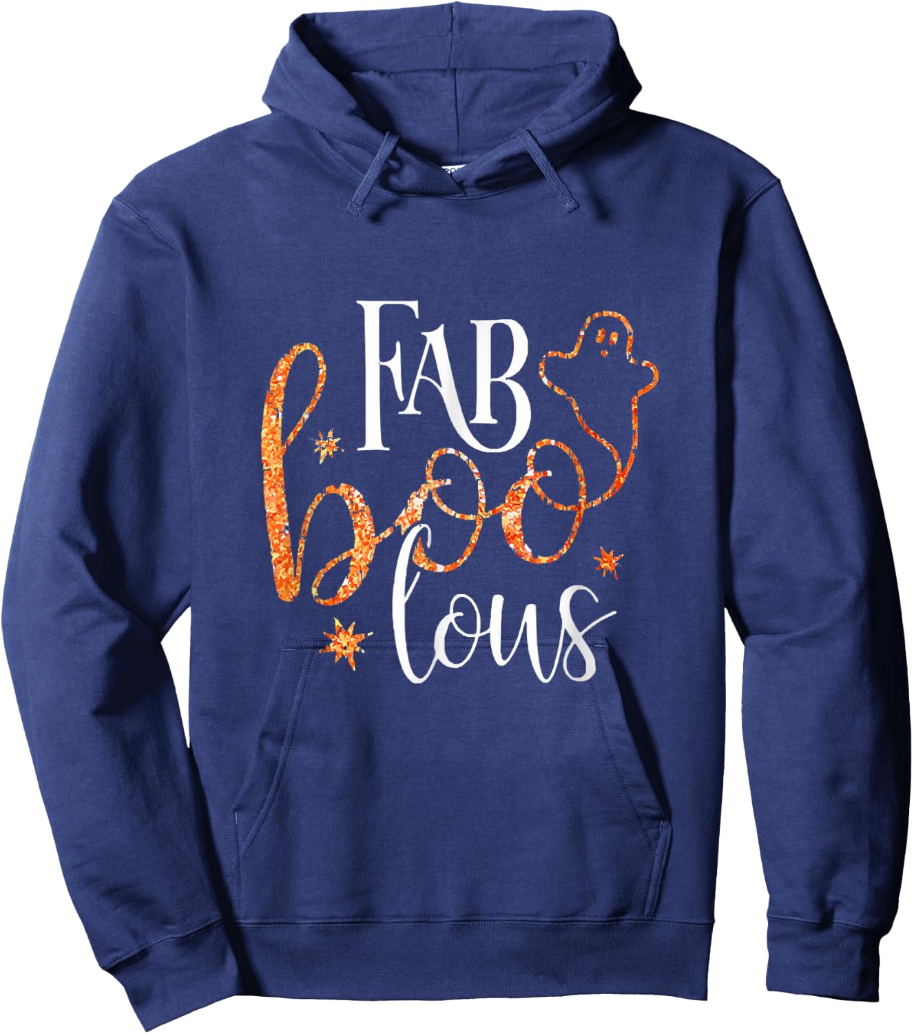 Halloween Fab-Boo-Lous Fabulous Ghost Hoodie - Hoodie | Navy