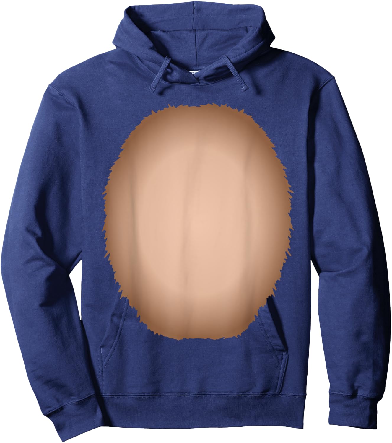 Funny lazy DIY bear belly and back costume halloween party Hoodie - Hoodie | Navy