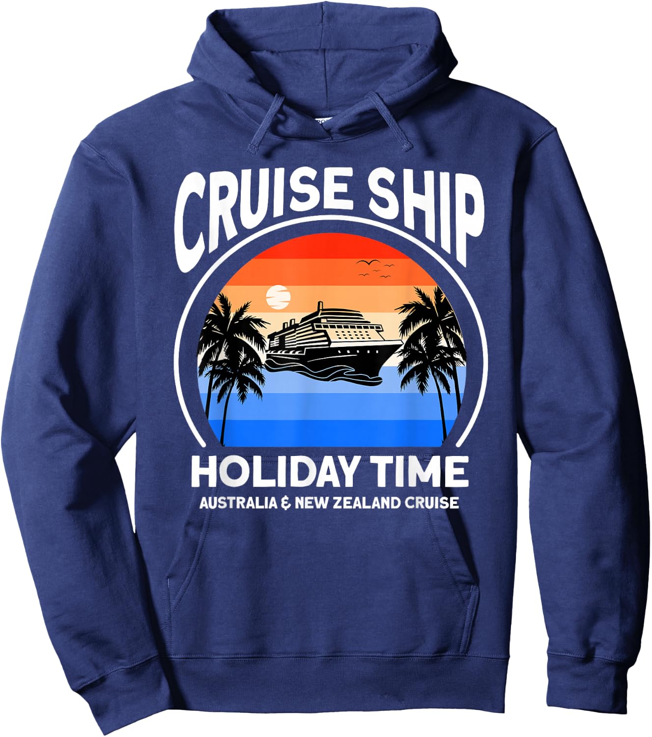 Australia & New Zealand Cruise Ship Hoodie - Hoodie | Navy
