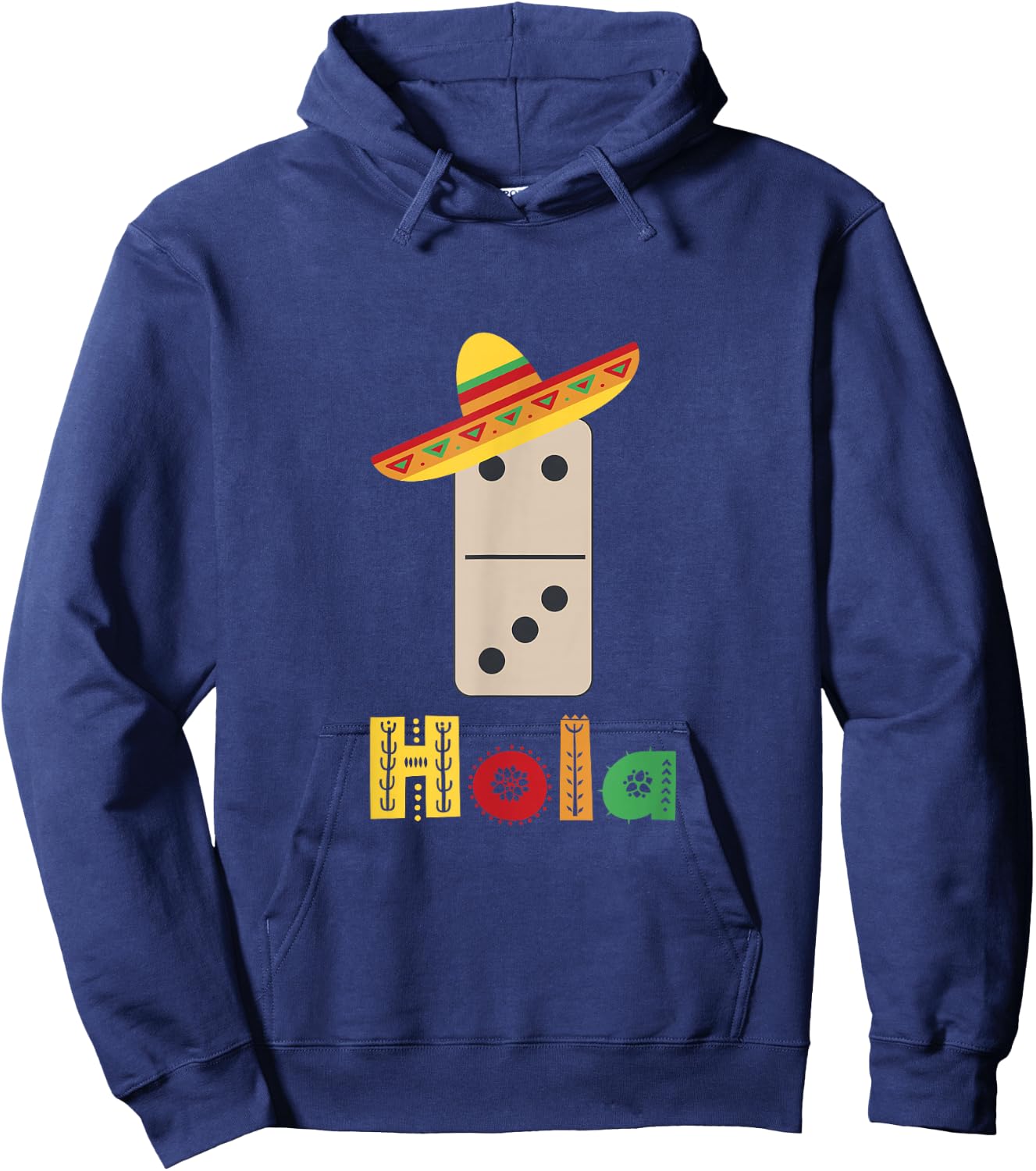 Mexican Train Domino Hoodie - Hoodie | Navy