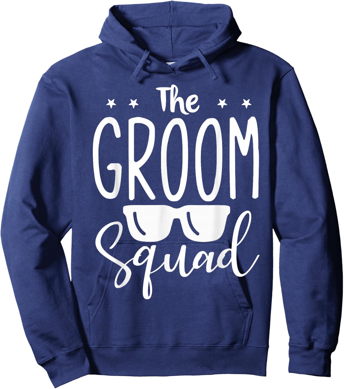 The Groom Squad Wedding Groomsmen Hoodie - Hoodie | Navy