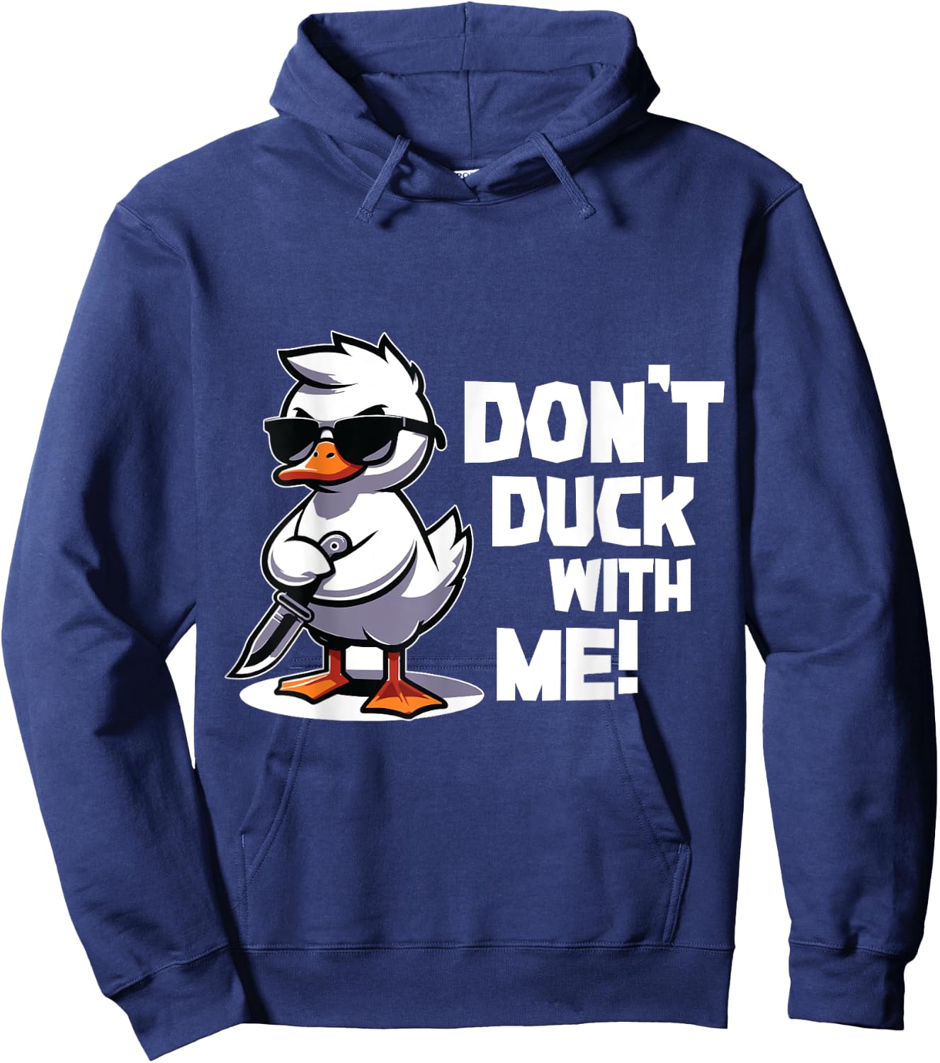 Duck Lover Art Men Women Boys Girls Rubber Duck Funny Ducks Hoodie - Hoodie | Navy