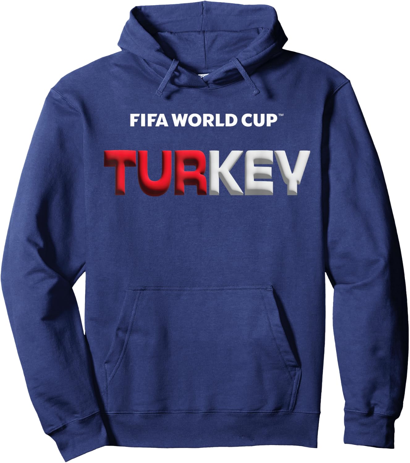 FIFA World CUP26 Turkey Bubble Color Hoodie - Hoodie | Navy