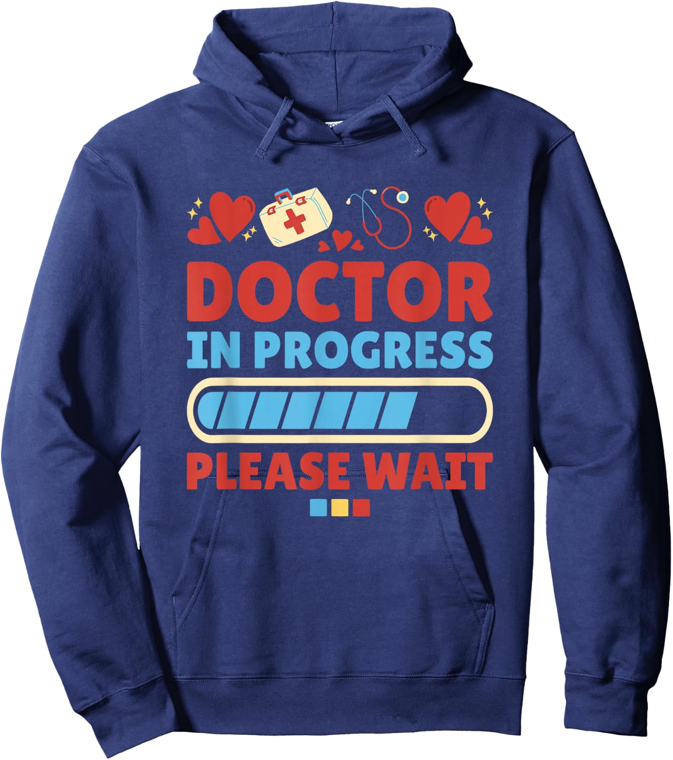 Medical School Doctor In Progress, Doctor Med School Hoodie - Hoodie | Navy