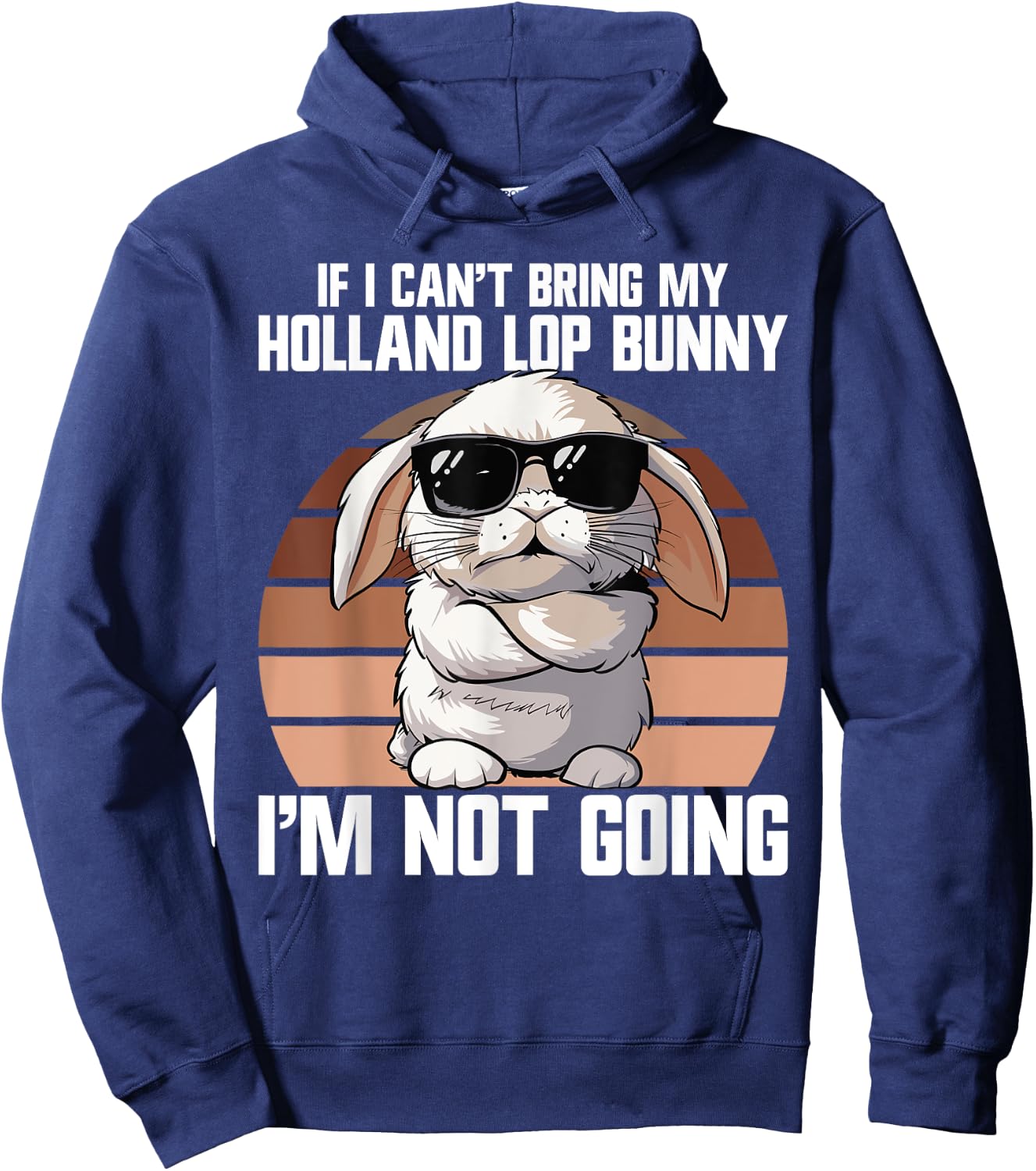 Holland Lop Bunny Toys Bunny Costume Holland Lop Bunny Hoodie - Hoodie | Navy