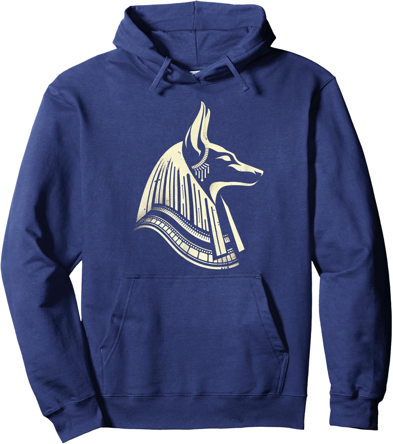 Anubis Silhouette Essence Hoodie - Hoodie | Navy
