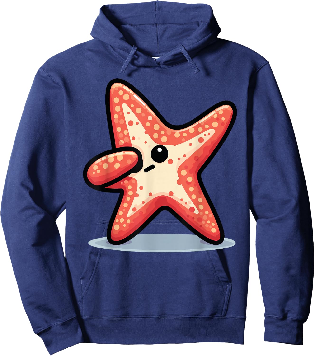 Dabbing Starfish Dab Dance Starfish Lovers Hoodie - Hoodie | Navy