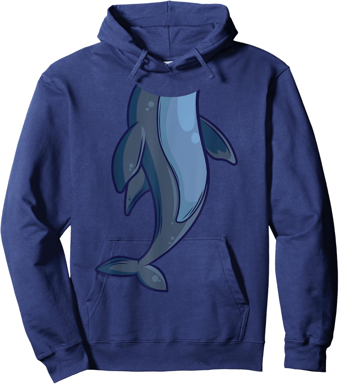 Funny Headless Dolphin Halloween Mammal Costume DIY Outfit Hoodie - Hoodie | Navy