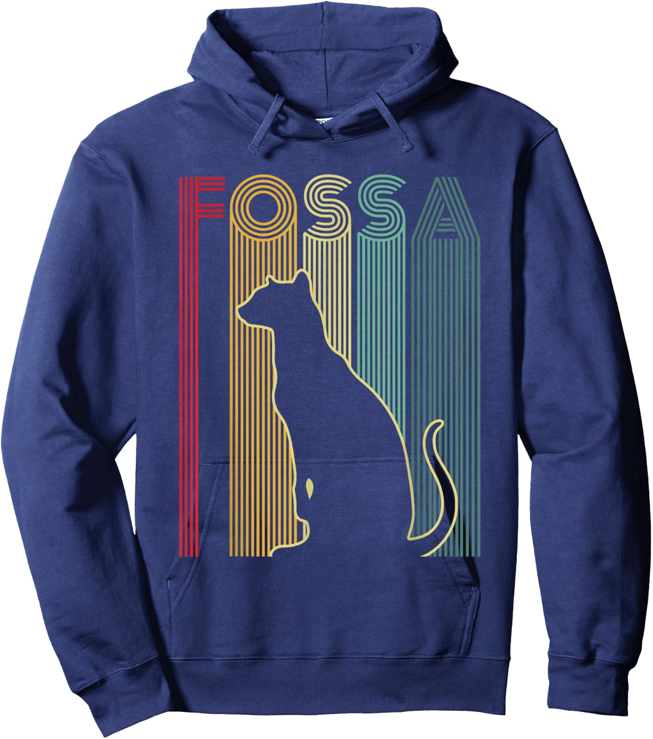 FOSSA Design for a Fossa lover Hoodie - Hoodie | Navy