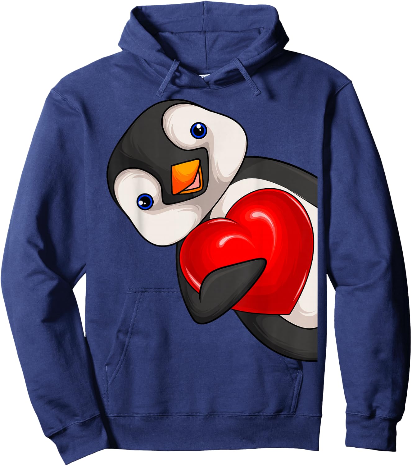 Penguin Girls Women Children Penguin Hoodie - Hoodie | Navy