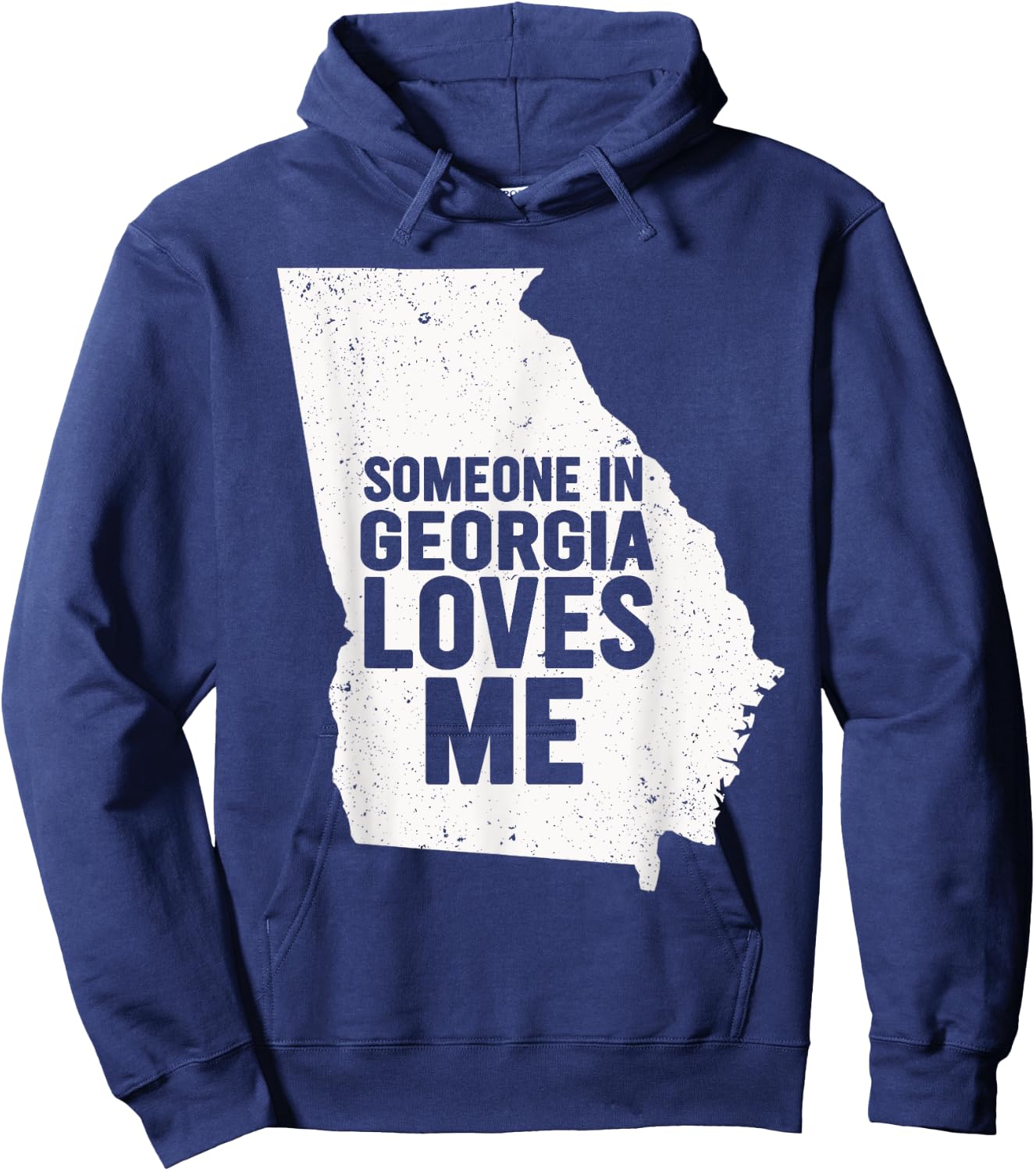 Someone In Georgia Loves Me Atlanta Hoodie - Hoodie | Navy