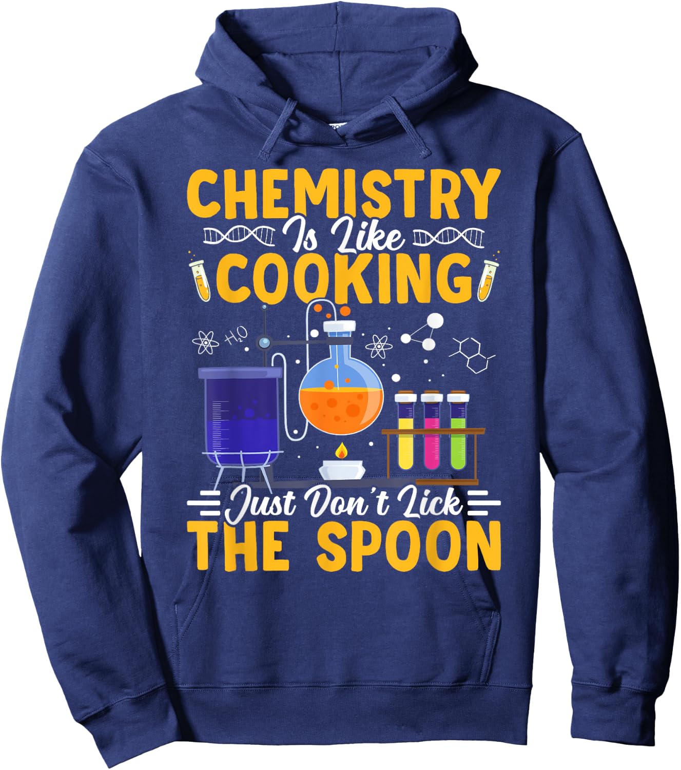 Chemistry Is Like Cooking Science Teacher Student Hoodie - Hoodie | Navy