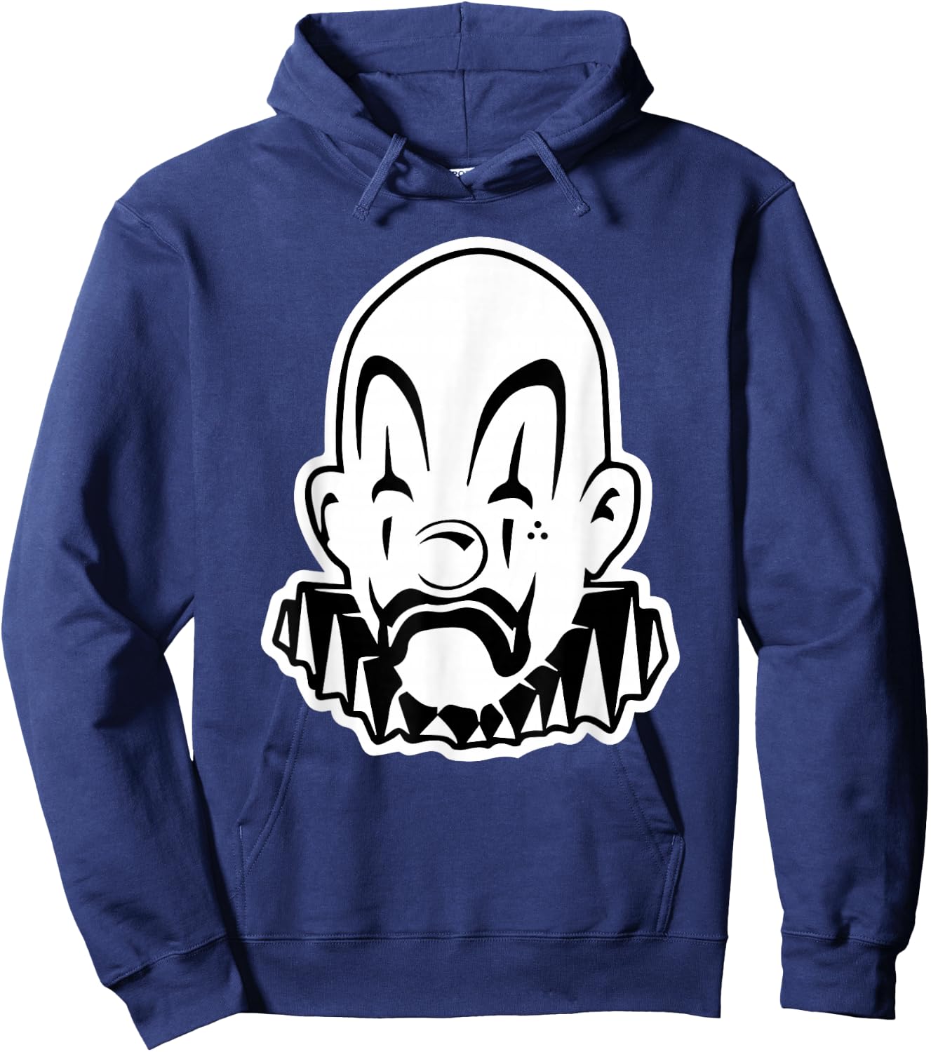 Payaso Chicano Clown Blackwork Minimal Hoodie - Hoodie | Navy