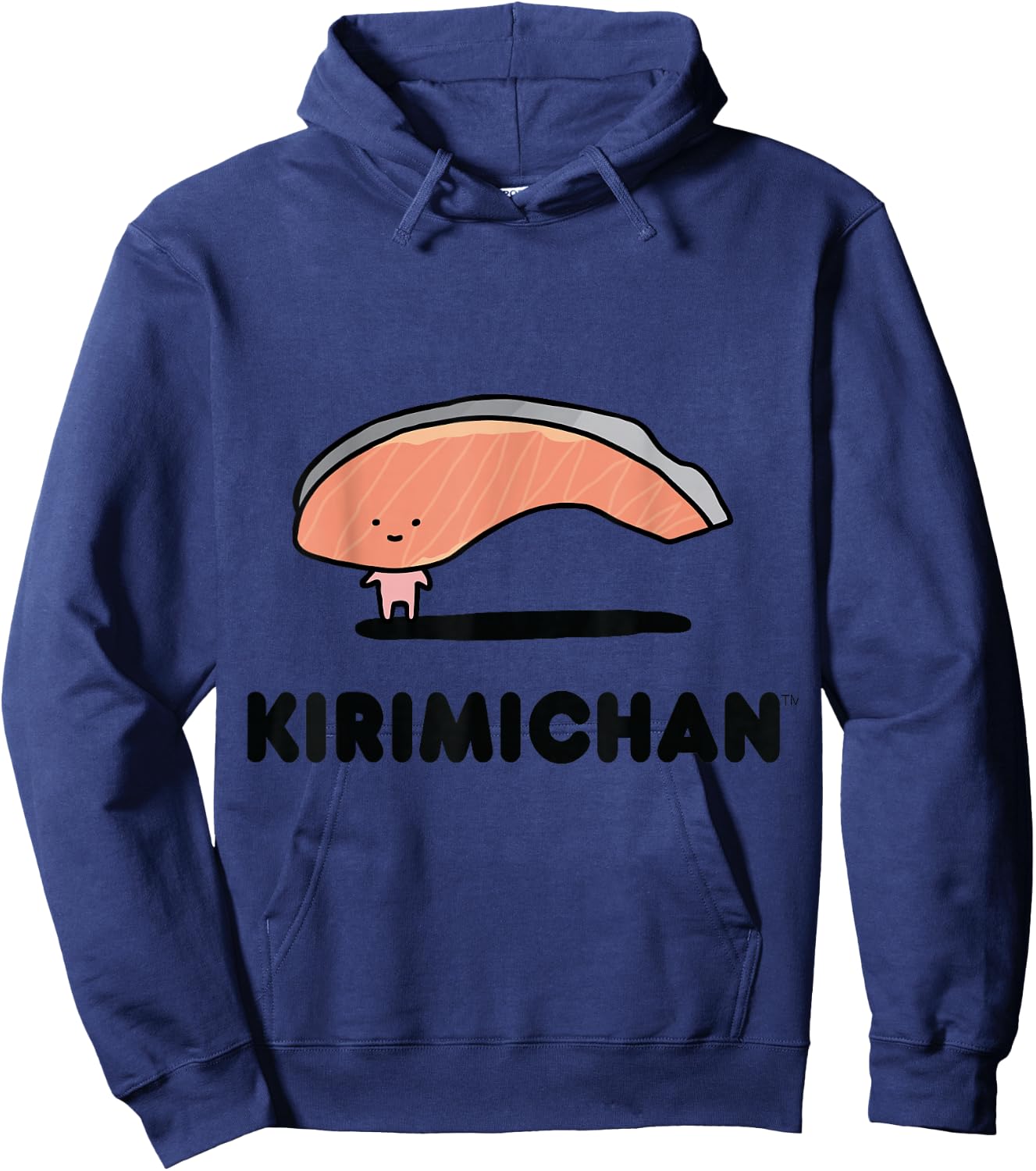 SANRIO Kirimichan Character Front and Back Hoodie - Hoodie | Navy
