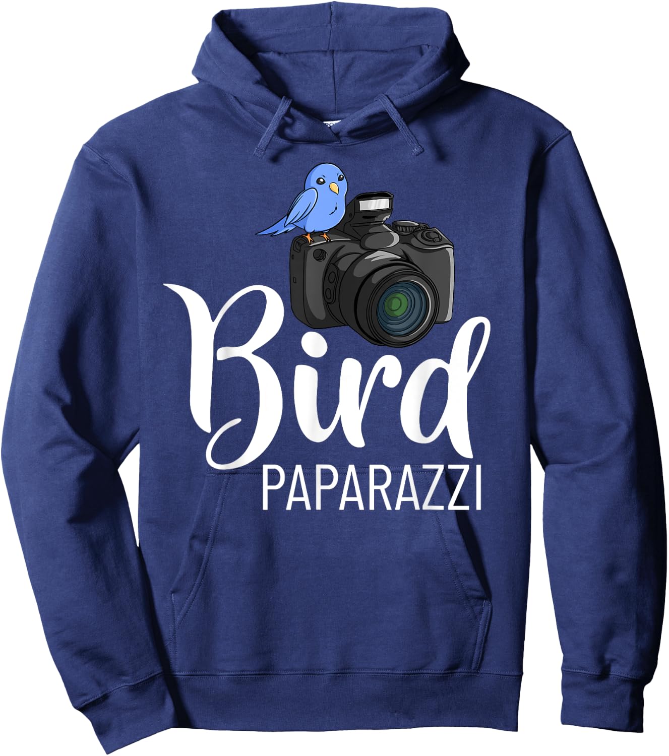 Bird Photography Lens Camera Photographer Hoodie - Hoodie | Navy