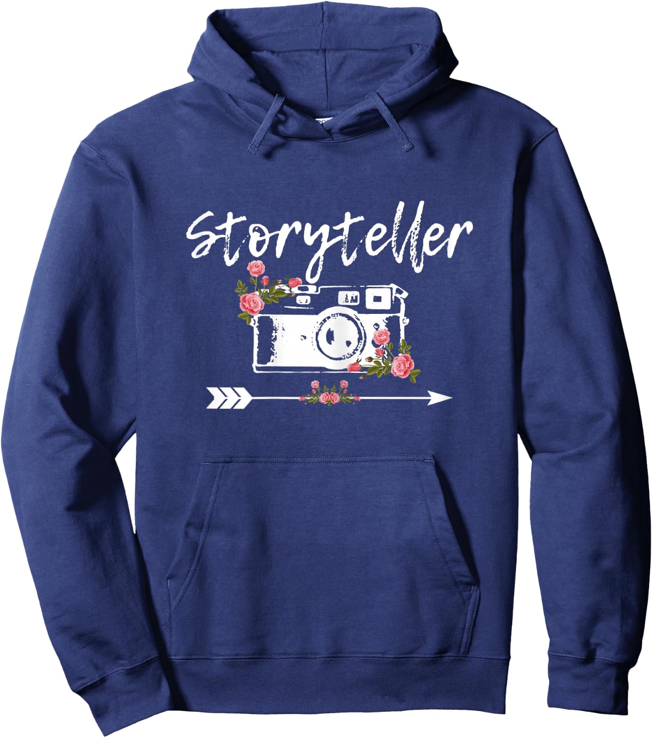 Photographer Vintage Camera Storyteller Photography Gift Hoodie - Hoodie | Navy