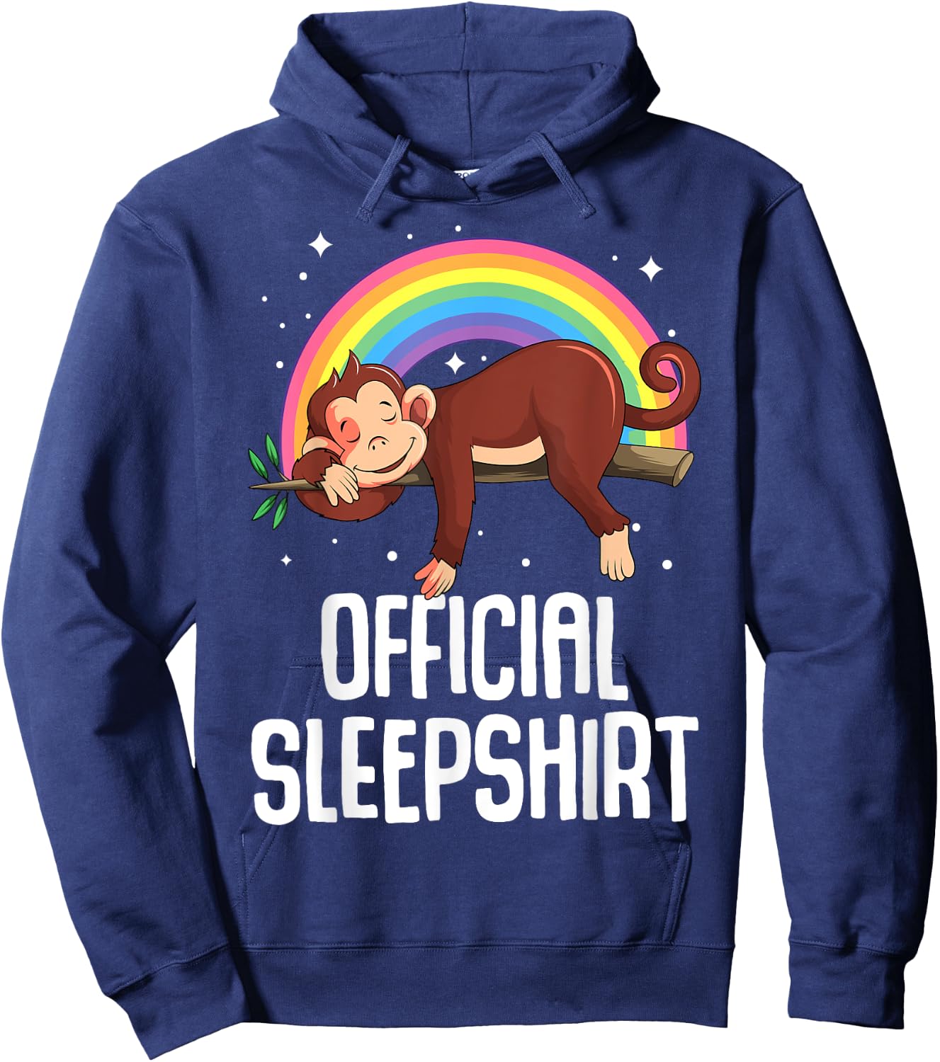 Monkey Official Sleepshirt Hoodie - Hoodie | Navy