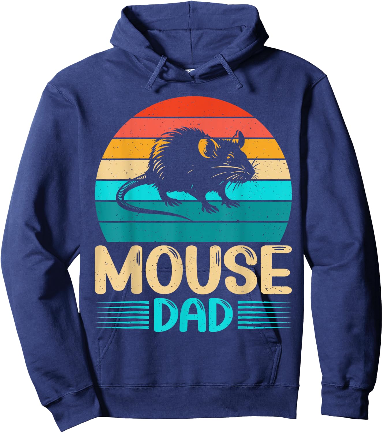 Mouse Dad Mouse Hoodie - Hoodie | Navy