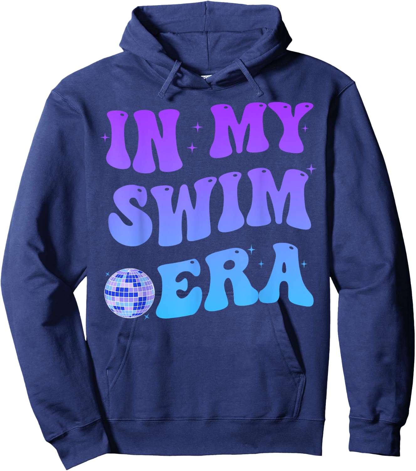 Retro In My Swim Era Swimming Swimmers Women Men Kids Hoodie - Hoodie | Navy