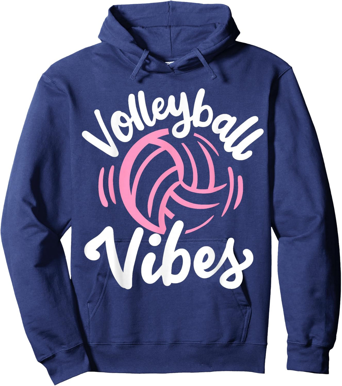 Volleyball Vibes Hoodie - Hoodie | Navy