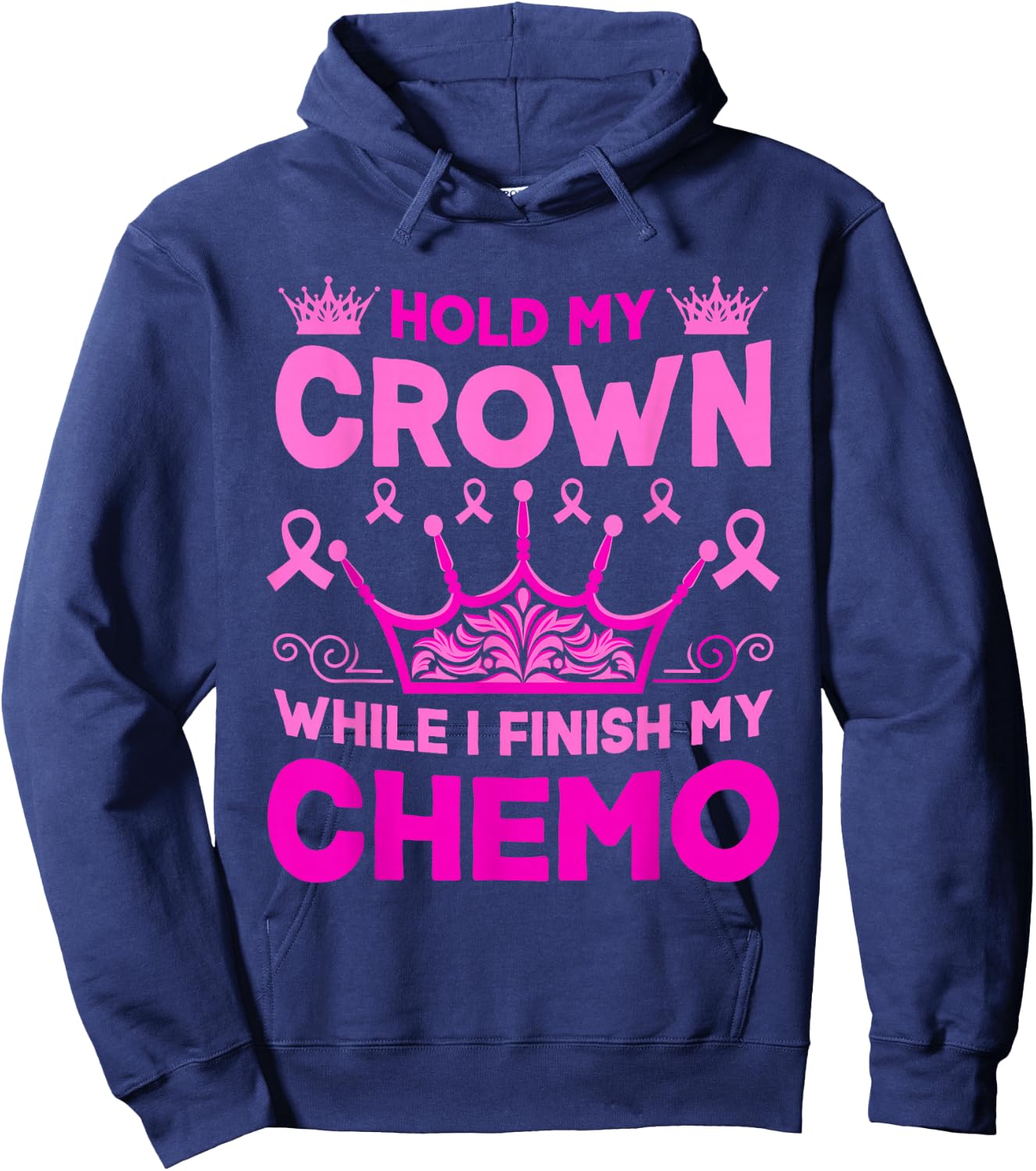 Chemotherapy Chemo Women Hoodie - Hoodie | Navy
