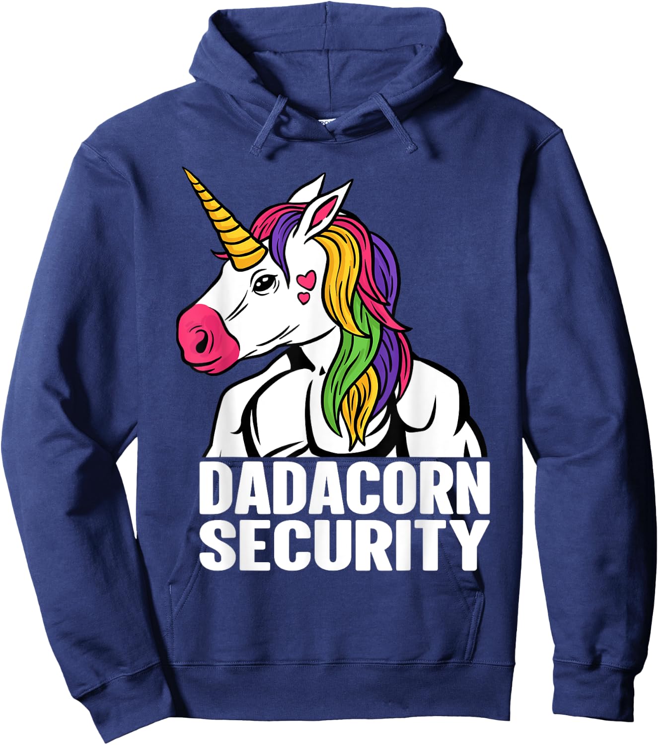 Unicorn Headband Adult Unicorn Onesie Unicorn Security Hoodie - Hoodie | Navy