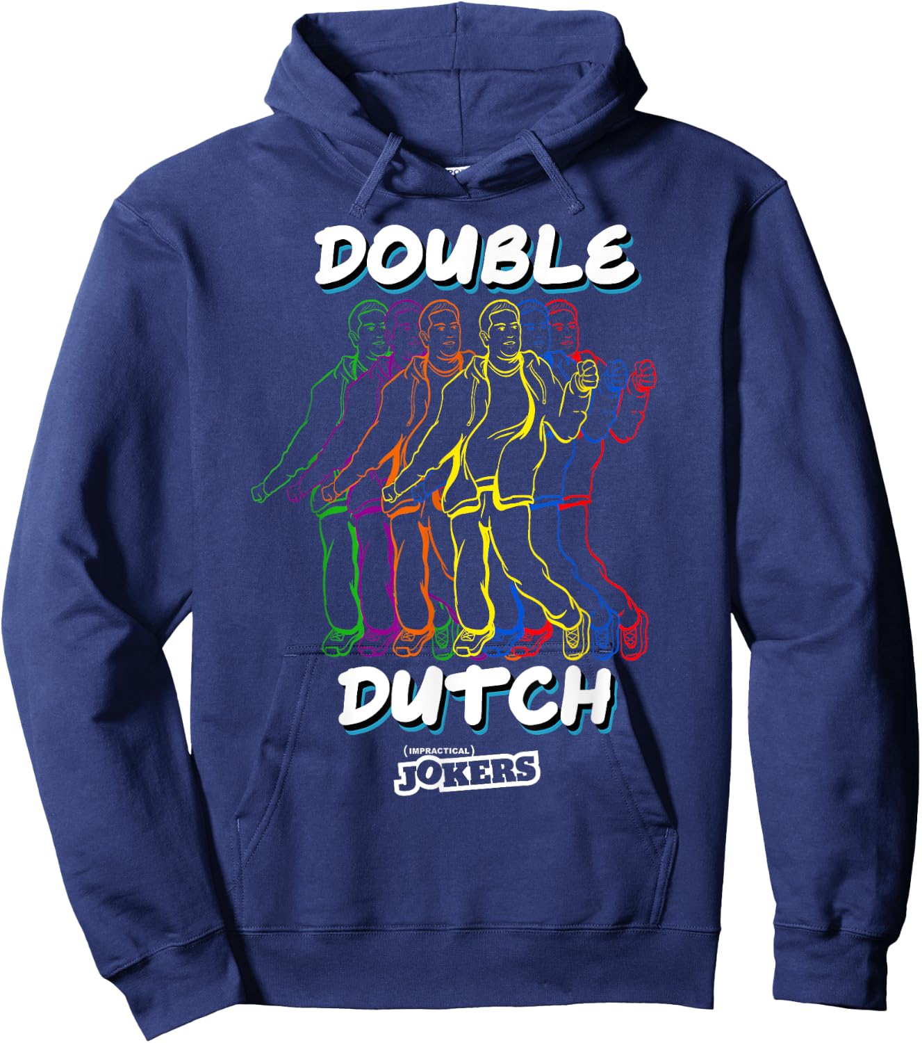 Impractical Jokers Sal Double Dutch Dance Sal Gift Hoodie - Hoodie | Navy