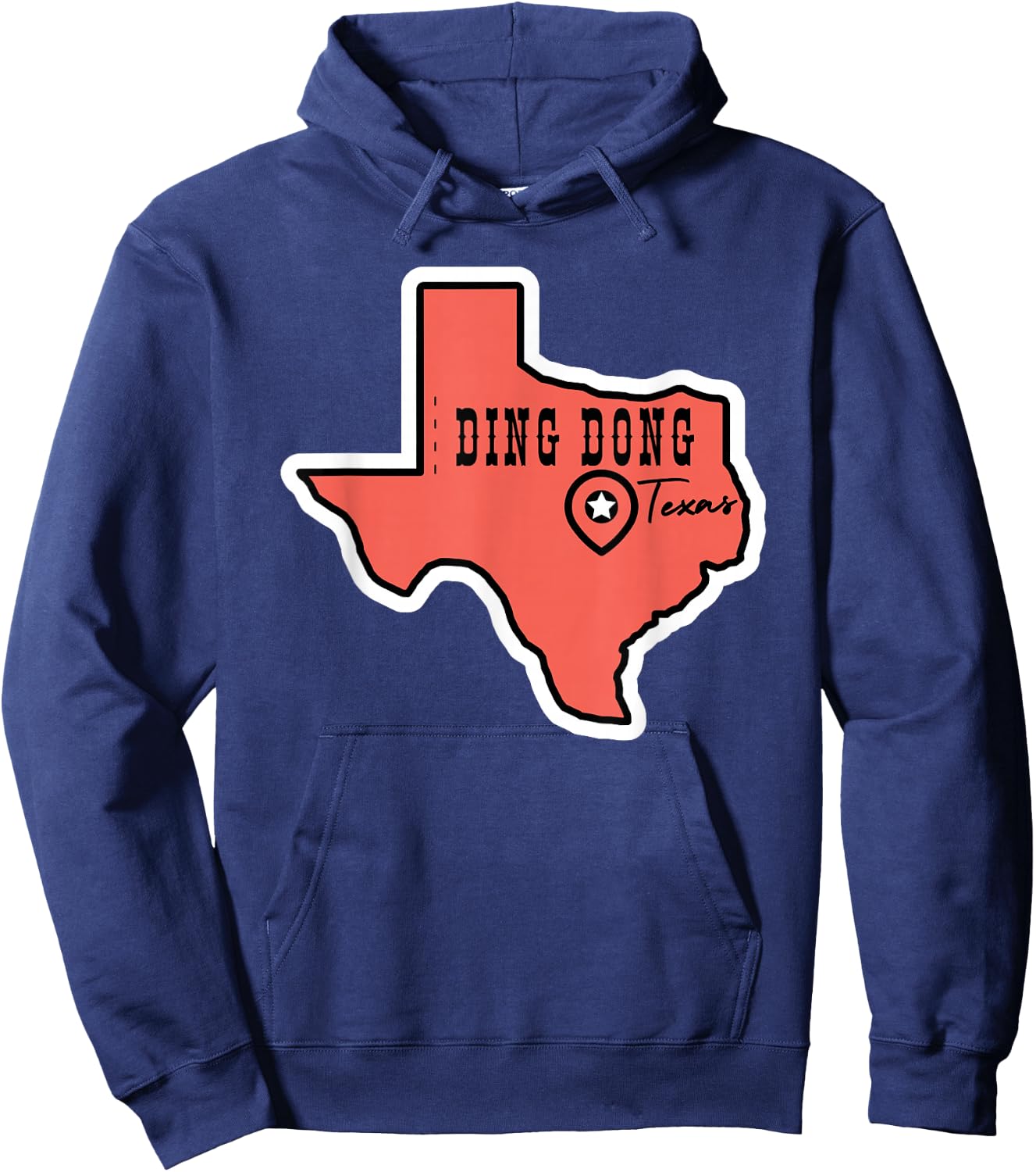 Ding Dong Texas Hoodie - Hoodie | Navy