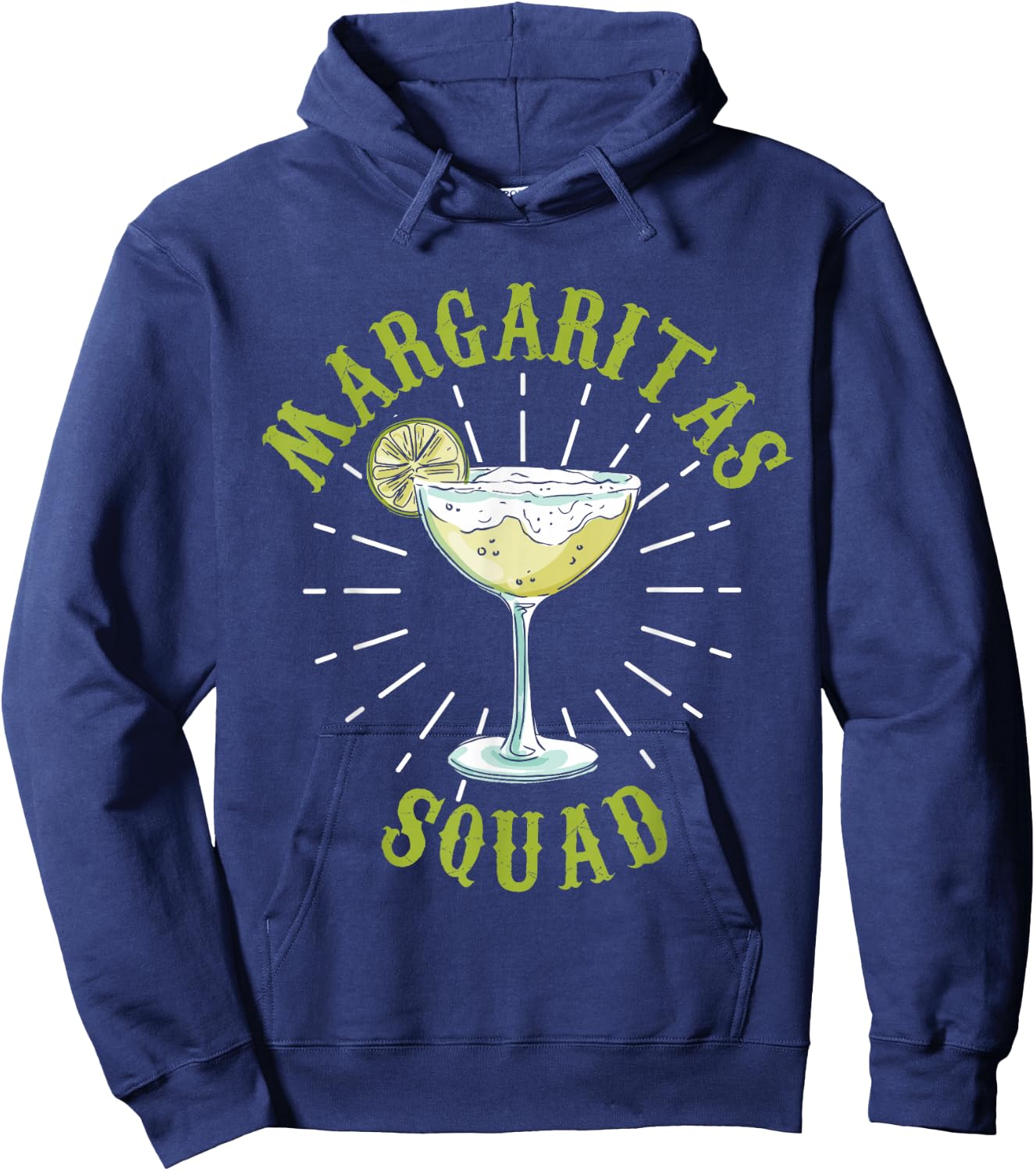 Margarita Squad Funny Cinco de Mayo Hoodie - Hoodie | Navy