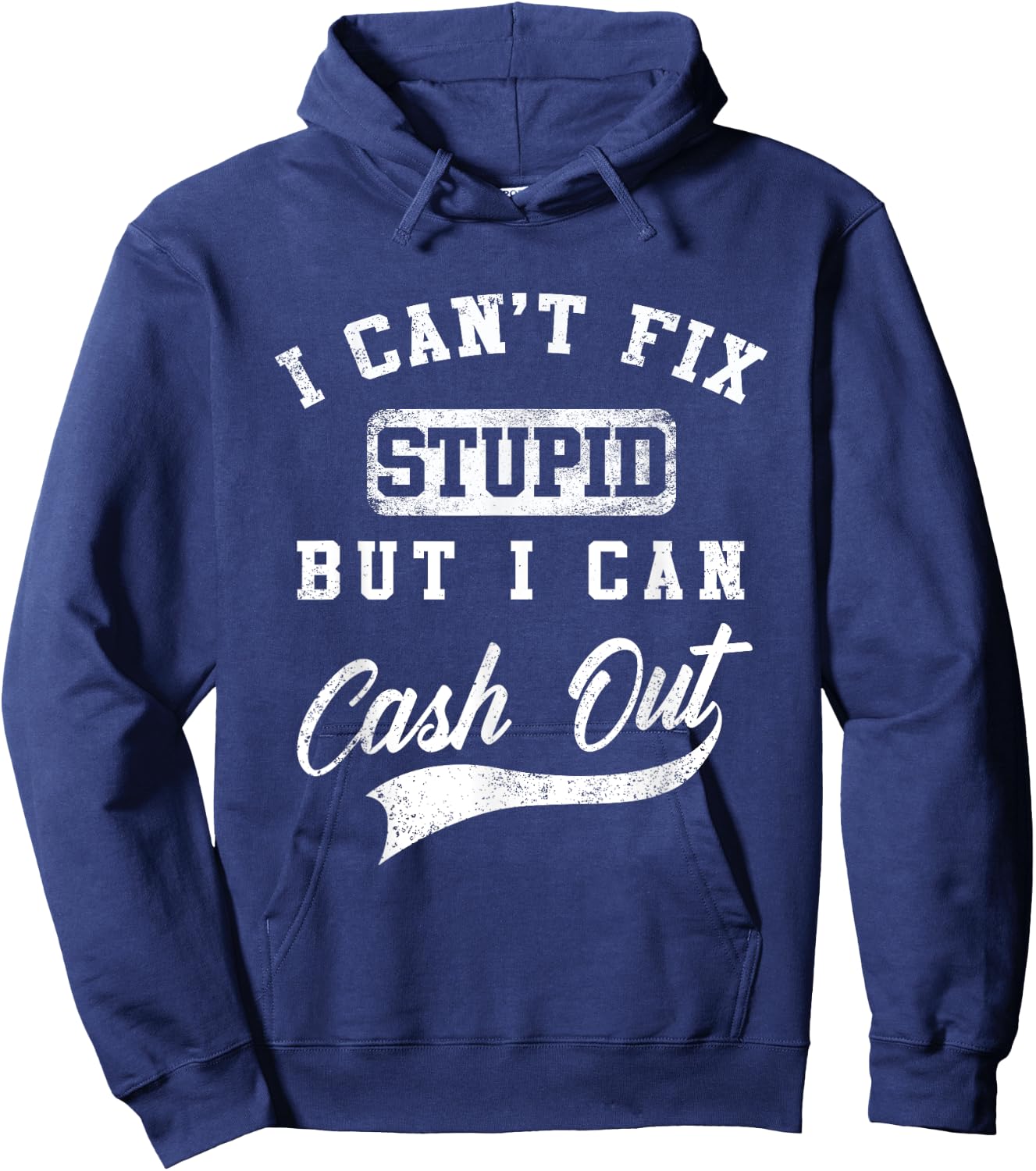 Parlay Funny sports betting Sports bettor Hoodie - Hoodie | Navy
