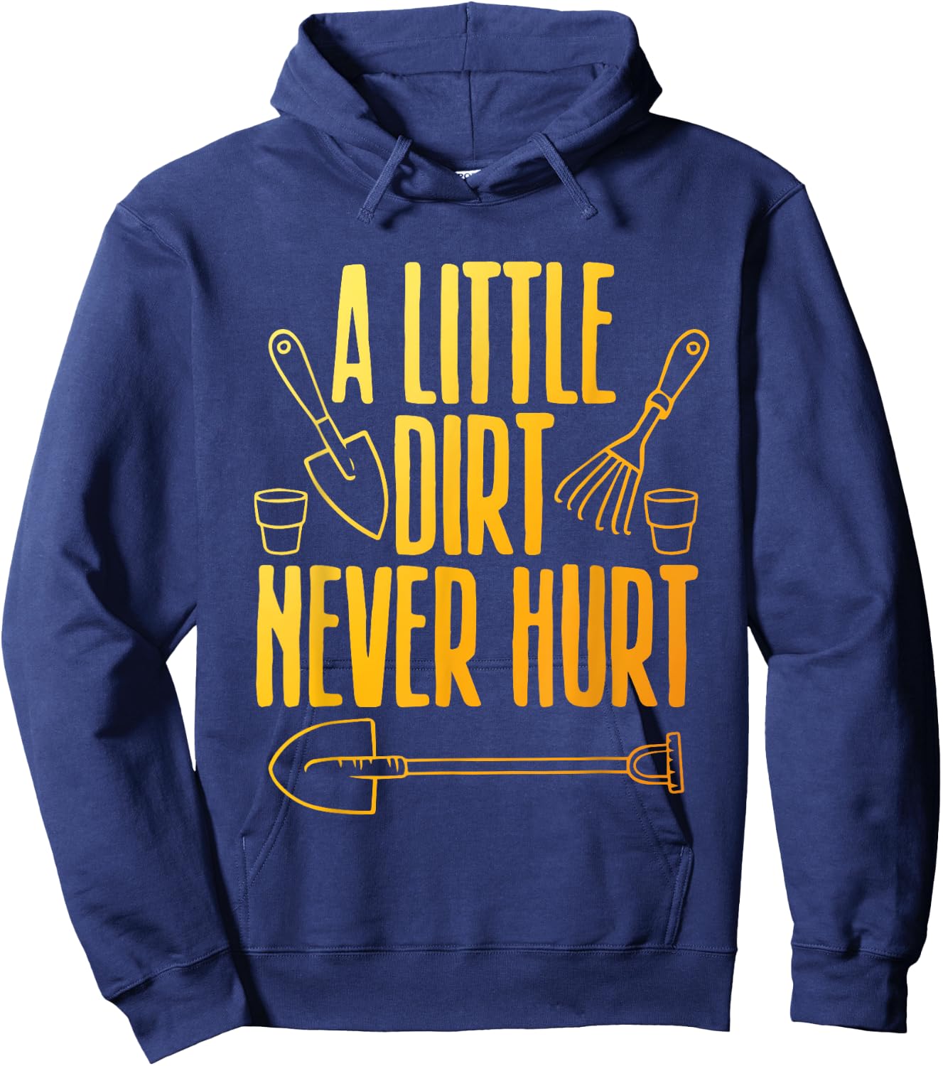 Cool Gardening Art Women Gardener Garden Plant Lover Hoodie - Hoodie | Navy