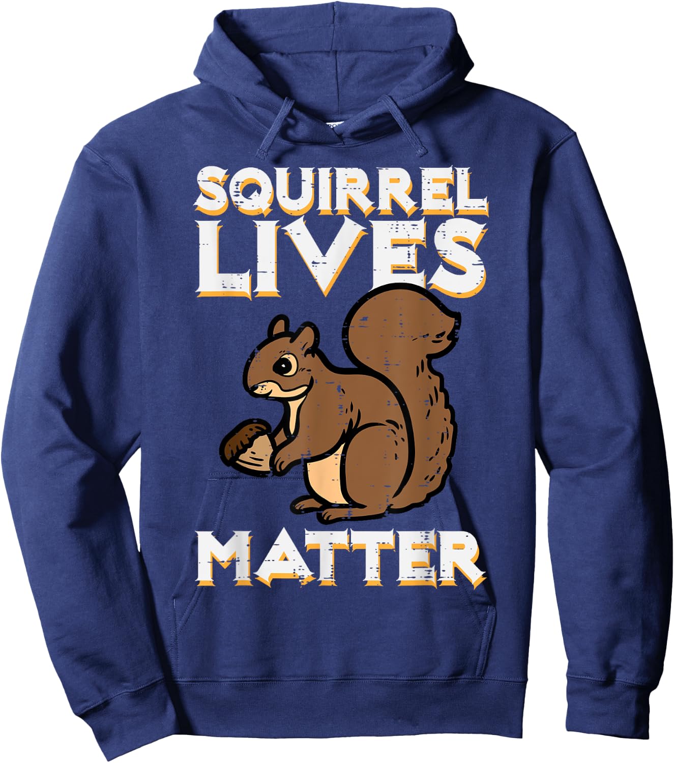 Squirrel Lives Matter Rodent Animal Men Women Kids Boys Girl Hoodie - Hoodie | Navy