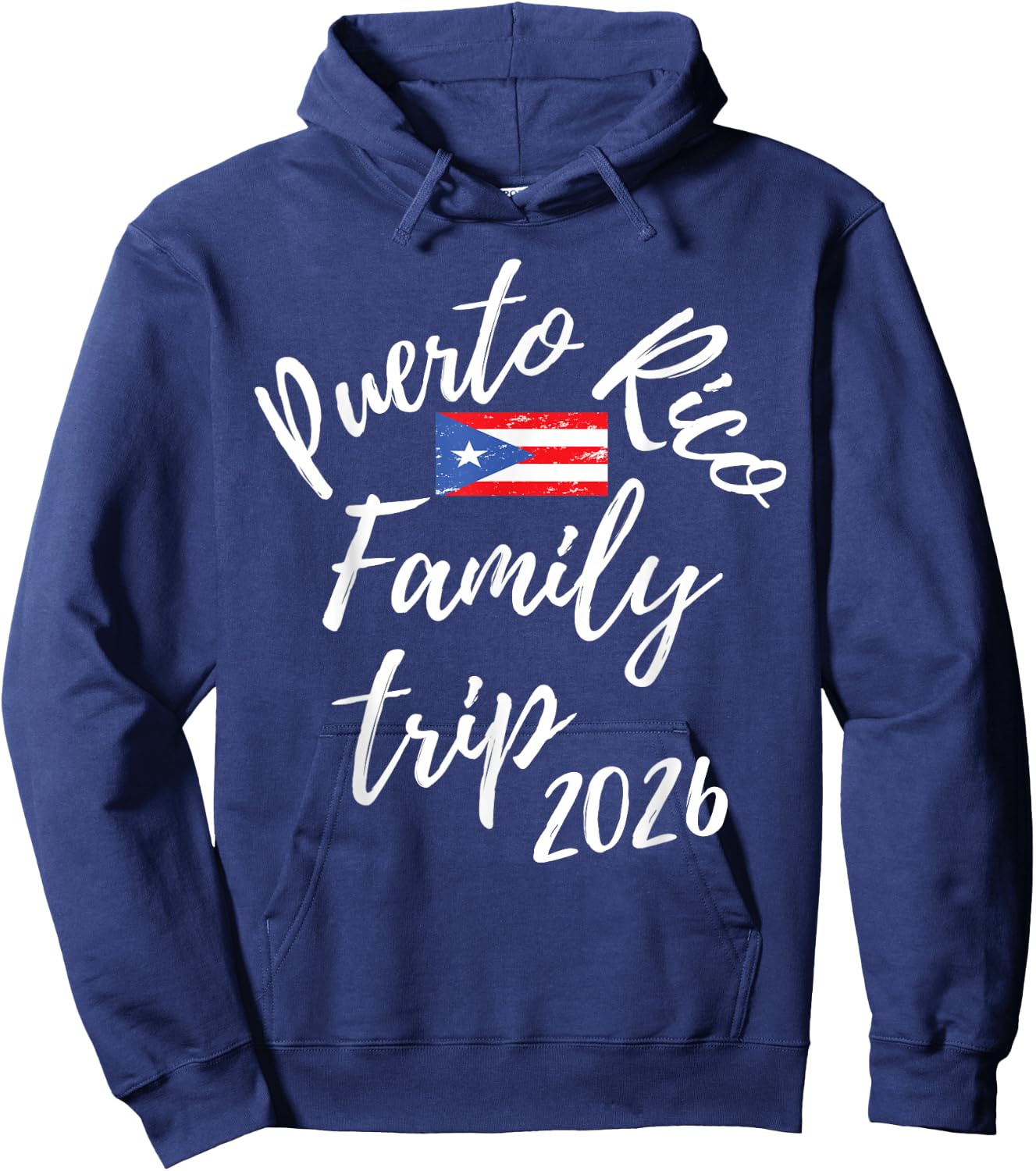 Puerto Rico Family Trip 2026 Vacation Fun Matching Group Hoodie - Hoodie | Navy