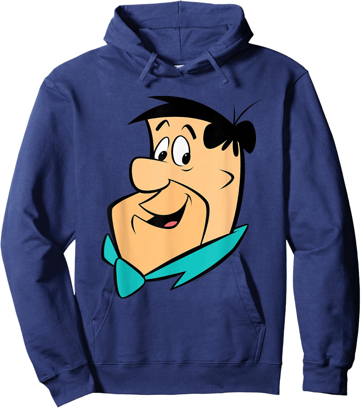 The Flintstones Fred Face Hoodie - Hoodie | Navy