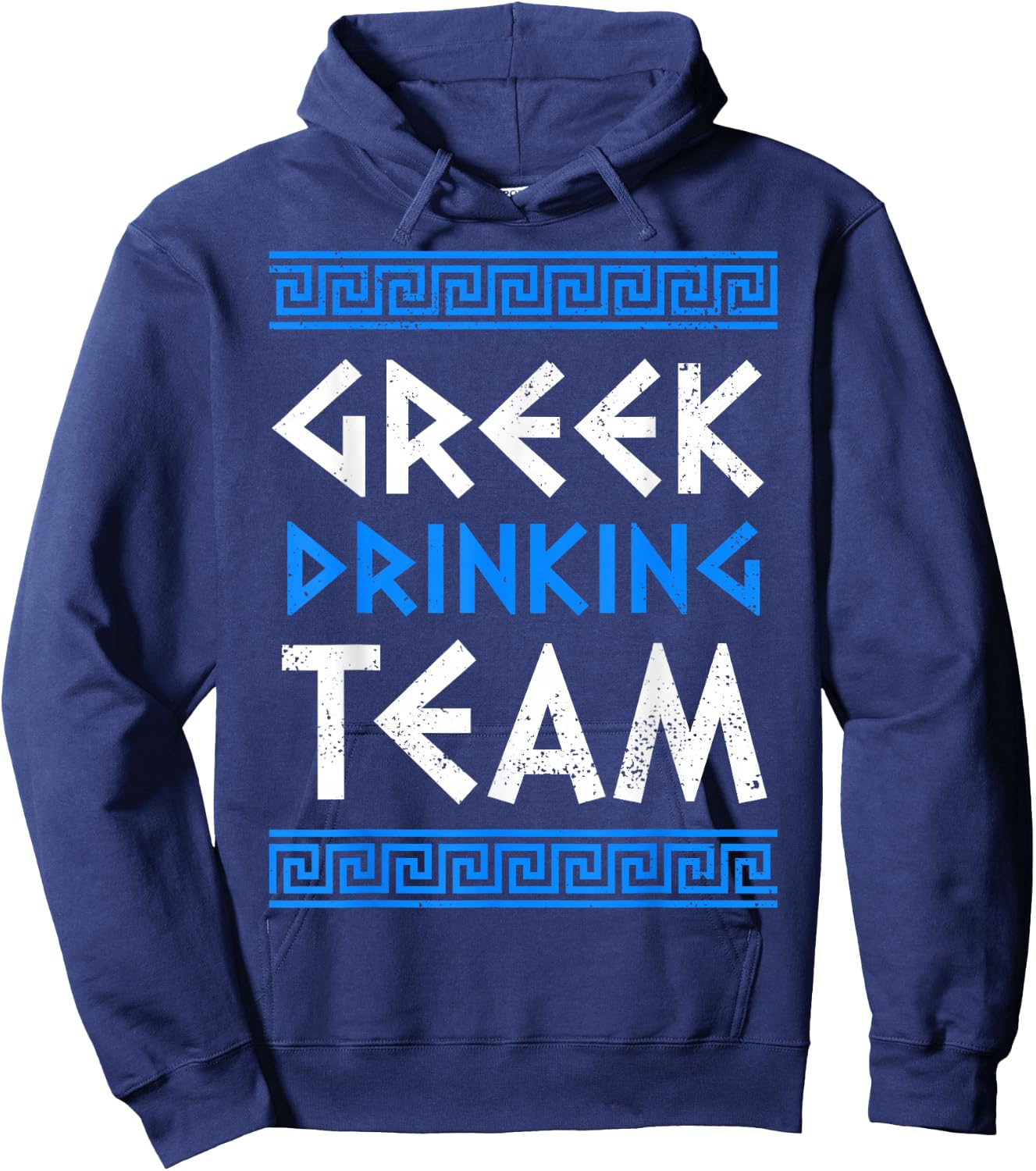 Greek Drinking Team Opa Ancient Greek Beer Party Greece Hoodie - Hoodie | Navy