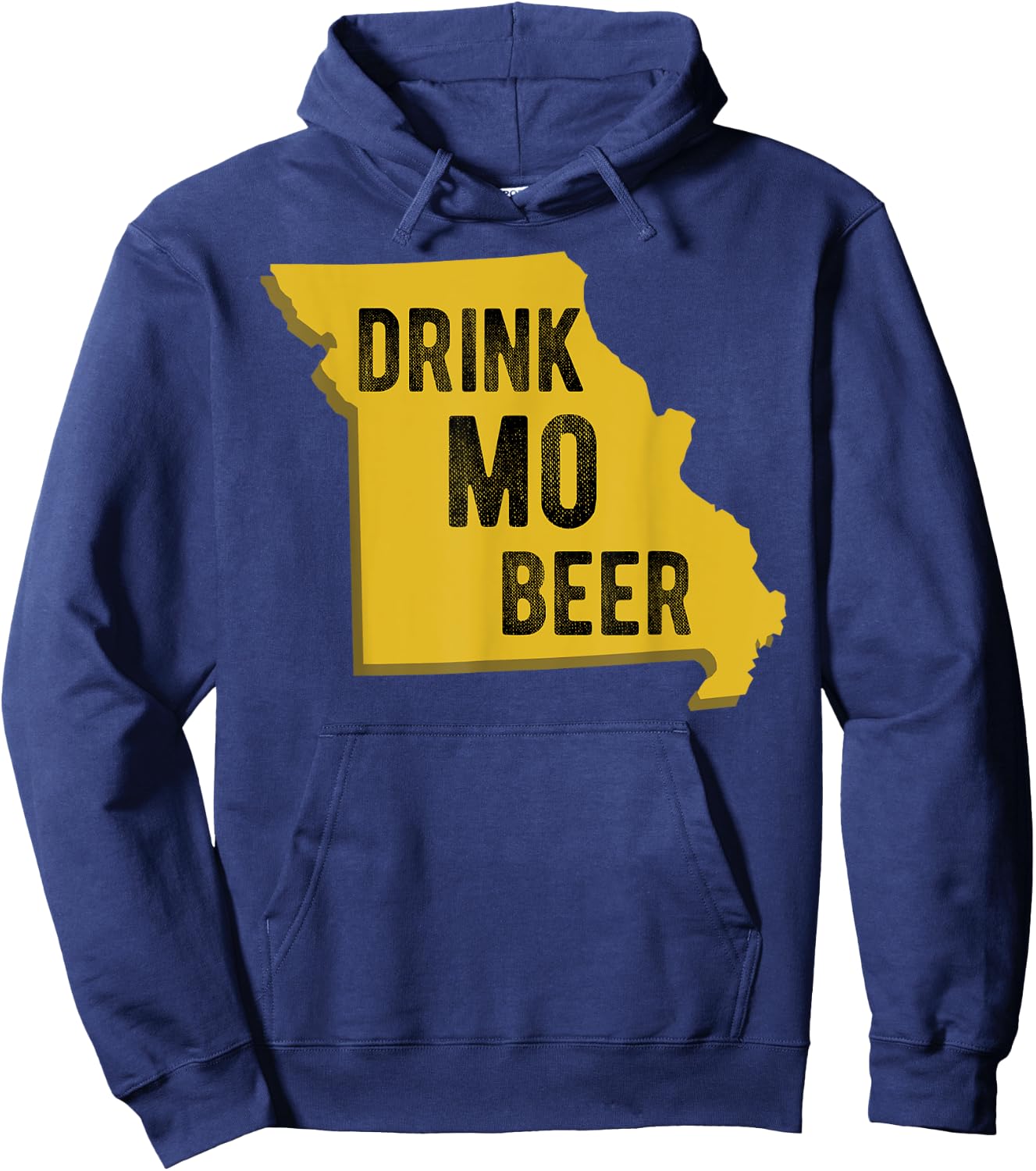 Drink MO Beer State Of Missouri St. Louis Kansas City Hoodie - Hoodie | Navy