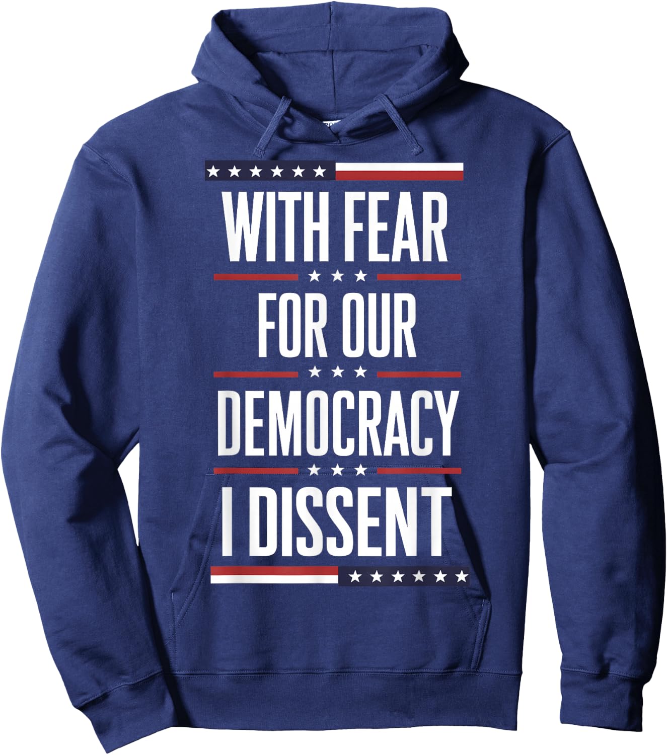 SCOTUS I Dissent Fear for our Democracy Justice Sotomayor Hoodie - Hoodie | Navy